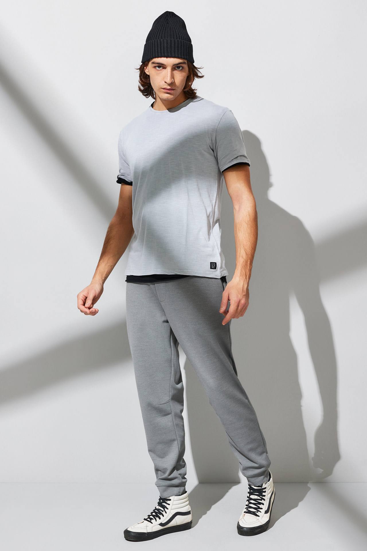 ACID MODAL RIB NECK TEE