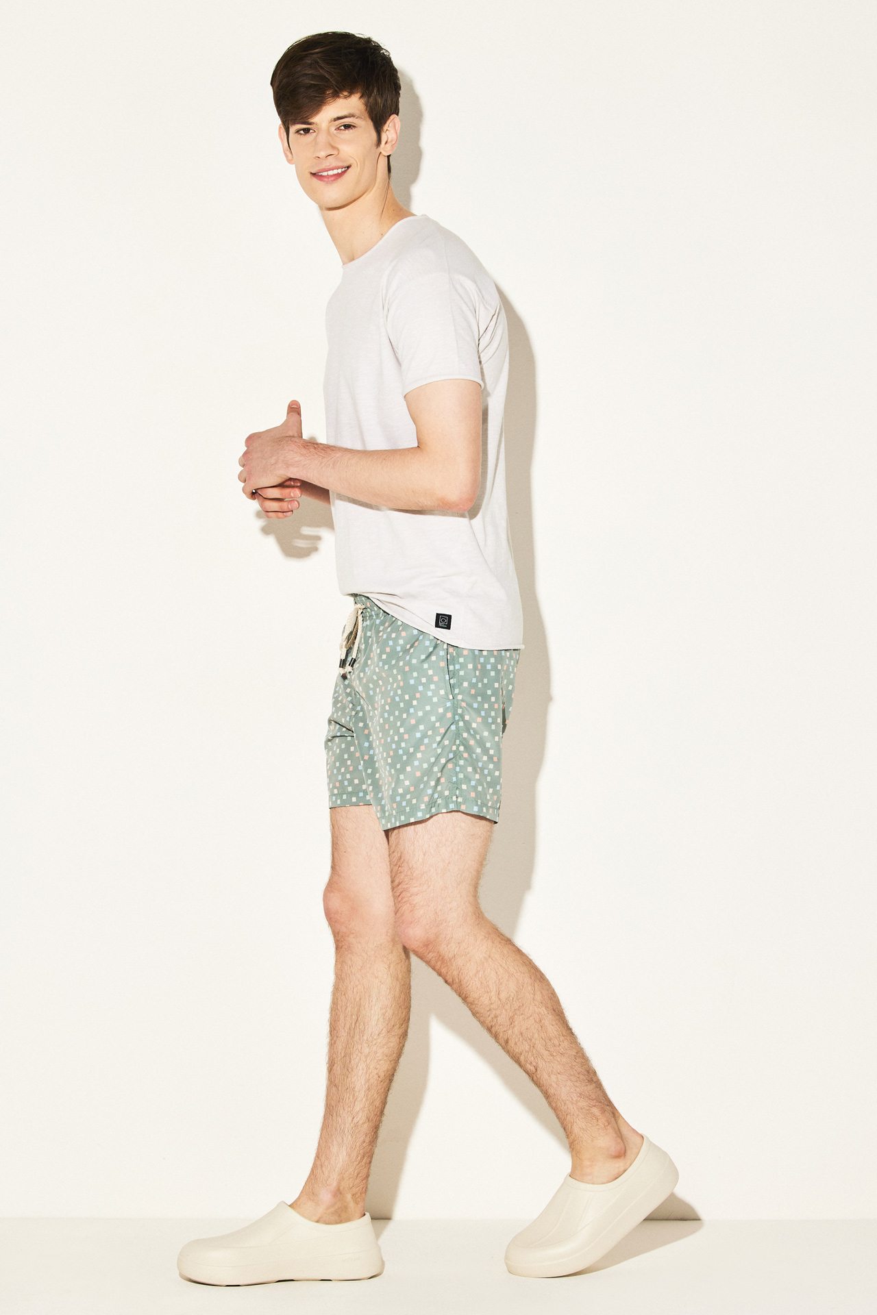 SLUB JERSEY RELAXED SLEEVES TEE