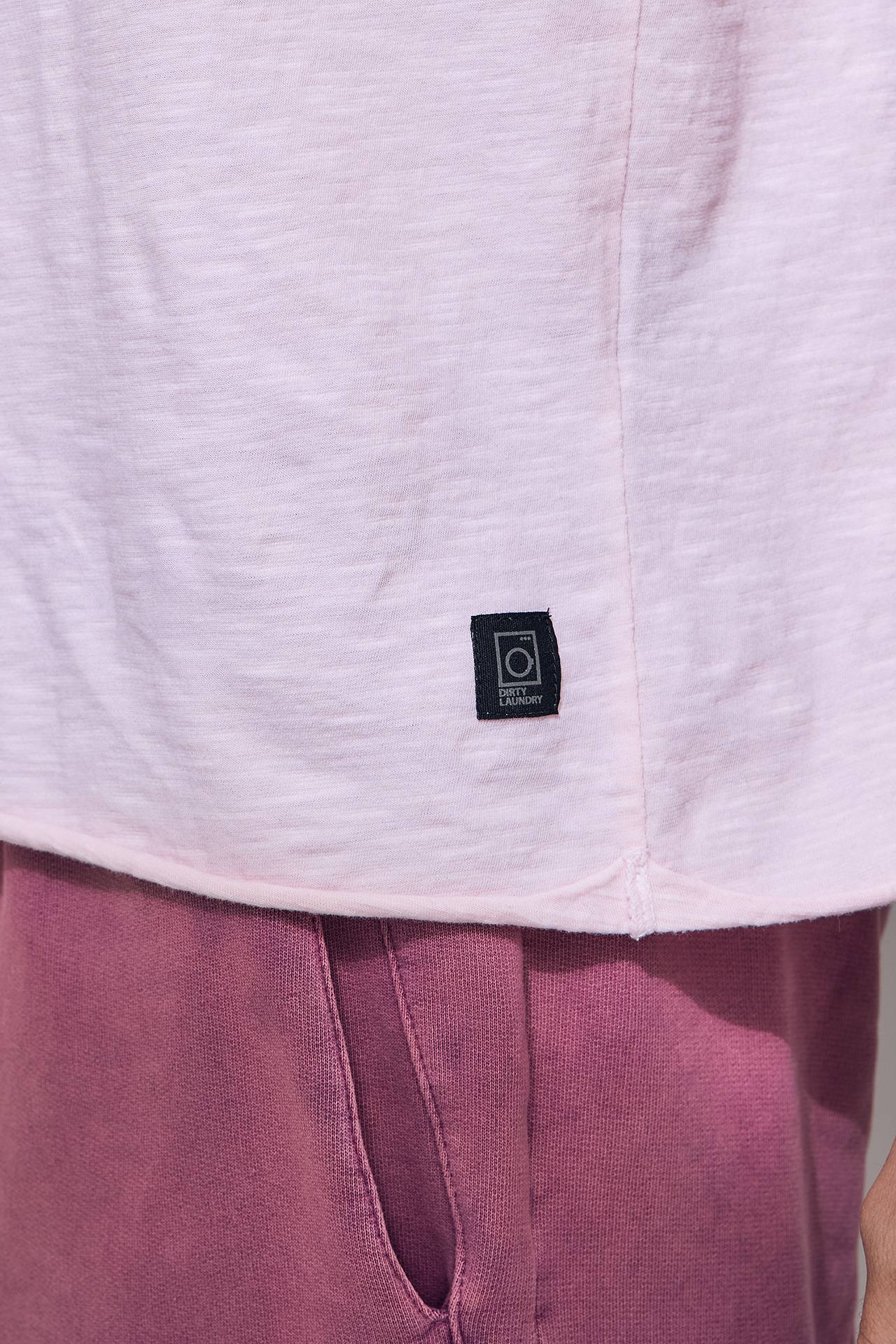 SLUB JERSEY RELAXED SLEEVES TEE