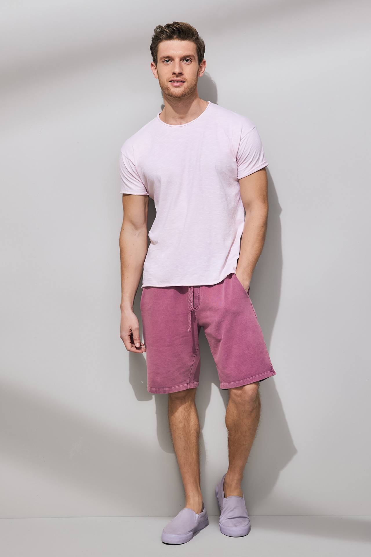 SLUB JERSEY RELAXED SLEEVES TEE