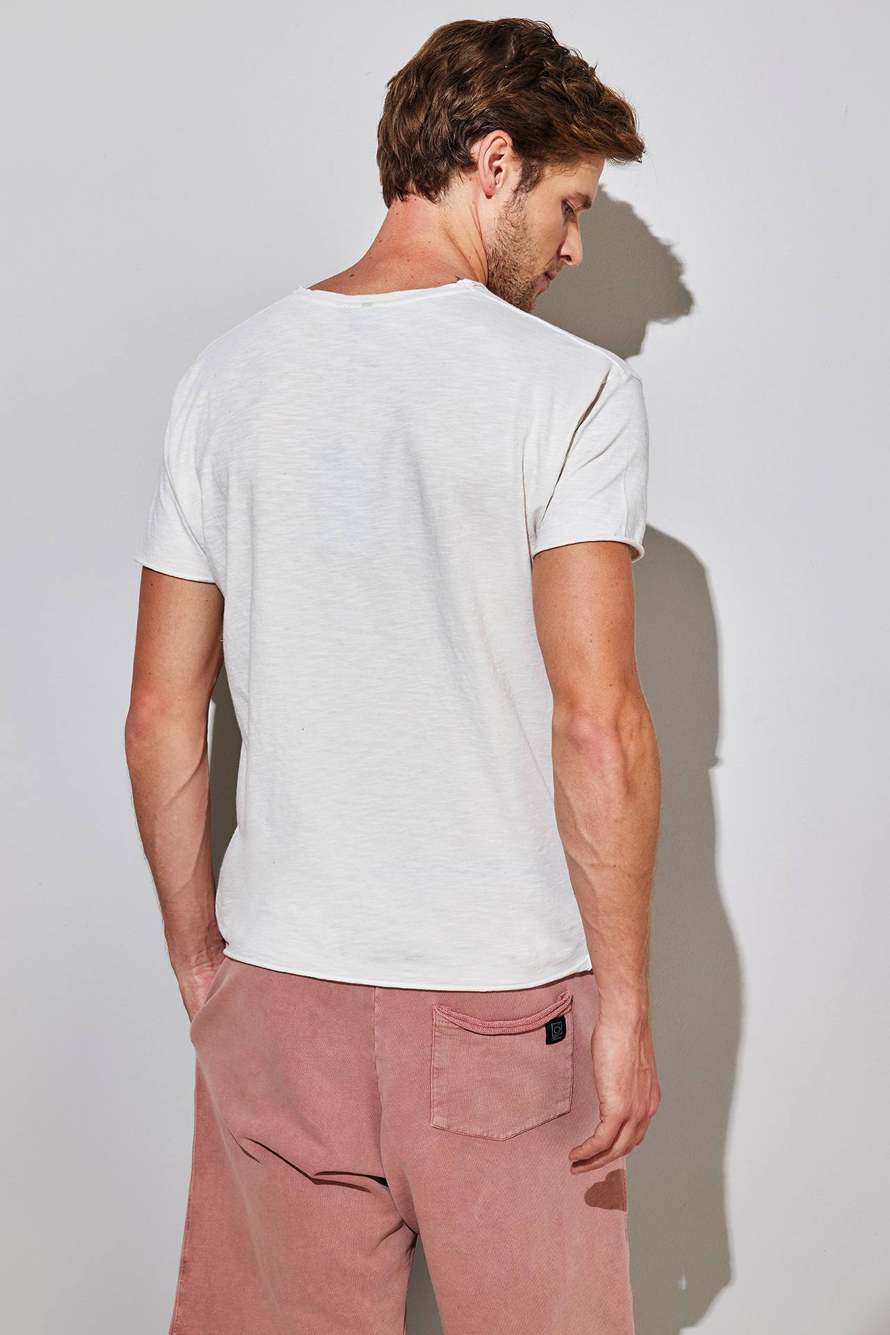 SLUB JERSEY RELAXED SLEEVES TEE