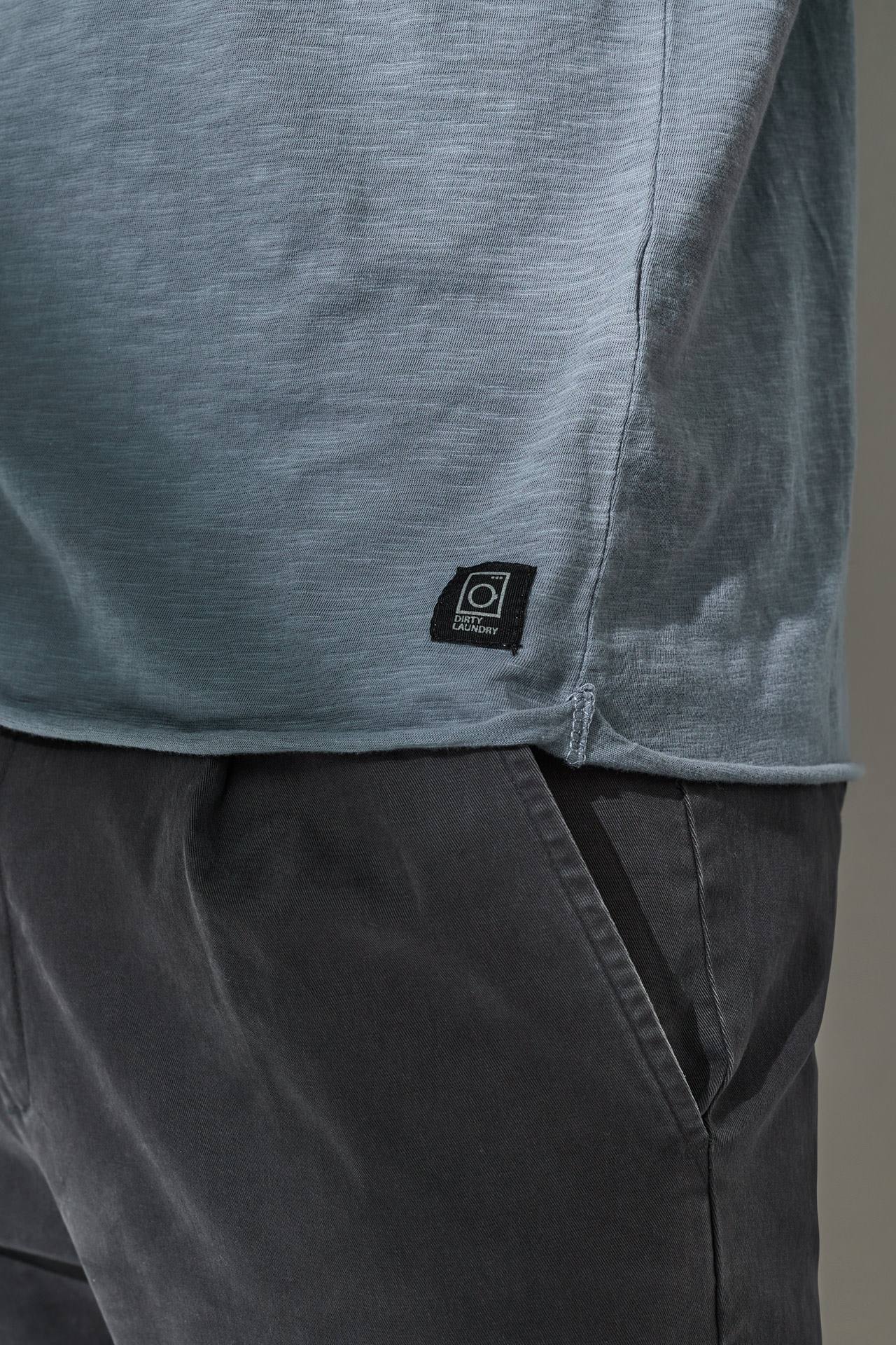 SLUB JERSEY RELAXED SLEEVES TEE