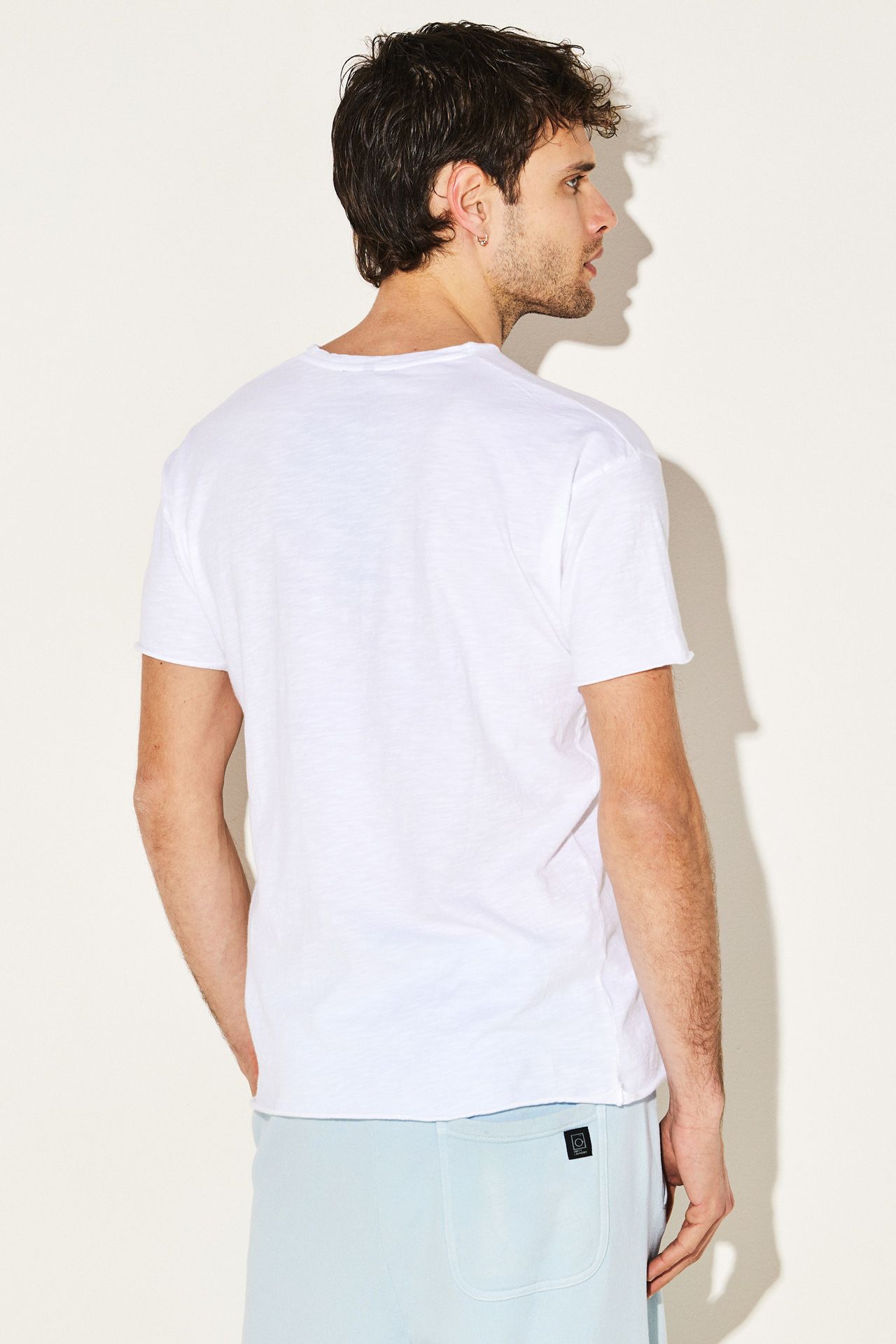 SLUB JERSEY RELAXED SLEEVES TEE