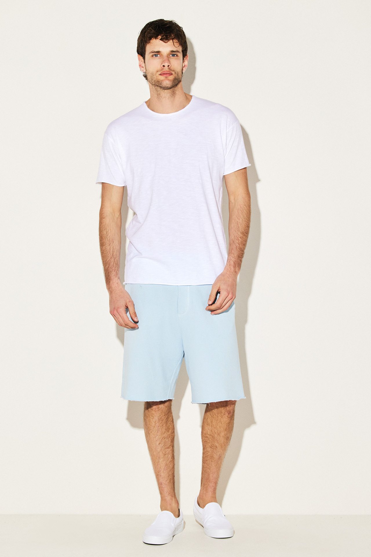SLUB JERSEY RELAXED SLEEVES TEE