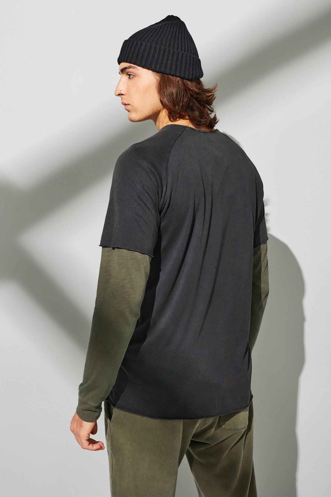 ORGANIC MODAL ACID RAGLAN TEE