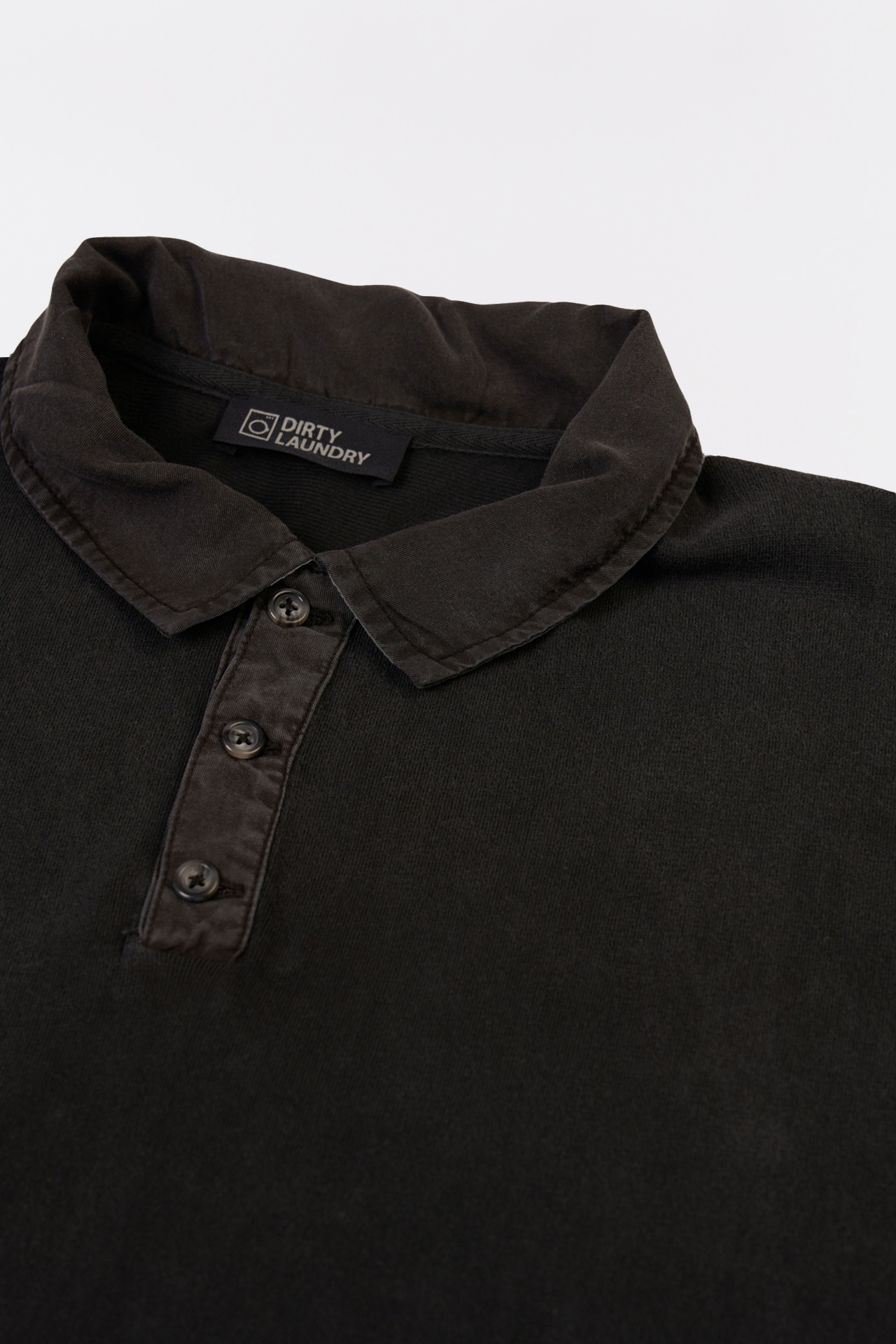 Contrast Detail Relaxed Fit Polo Tee