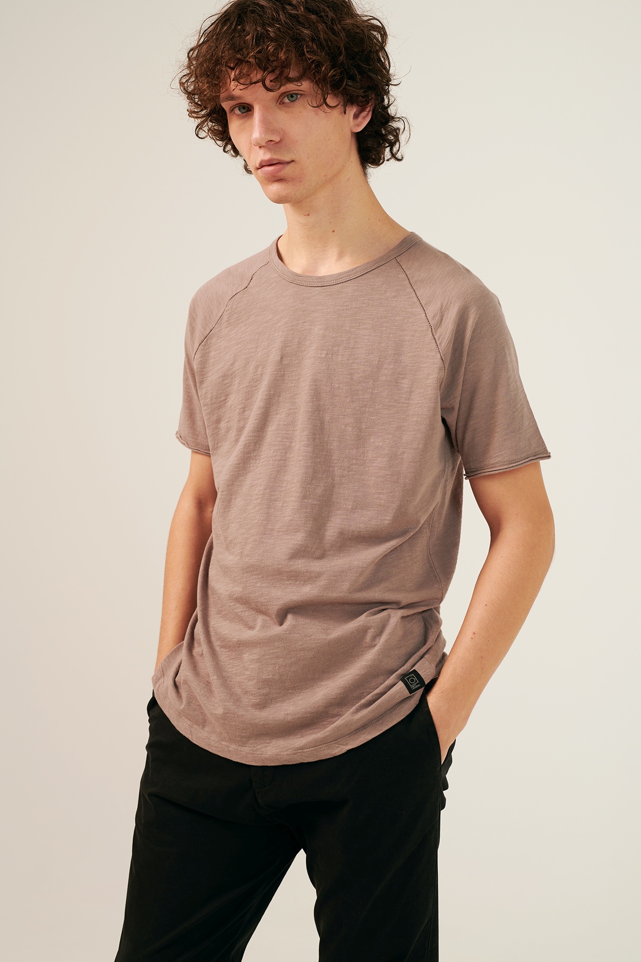 RAGLAN SLUB TEE OPEN STITCHES