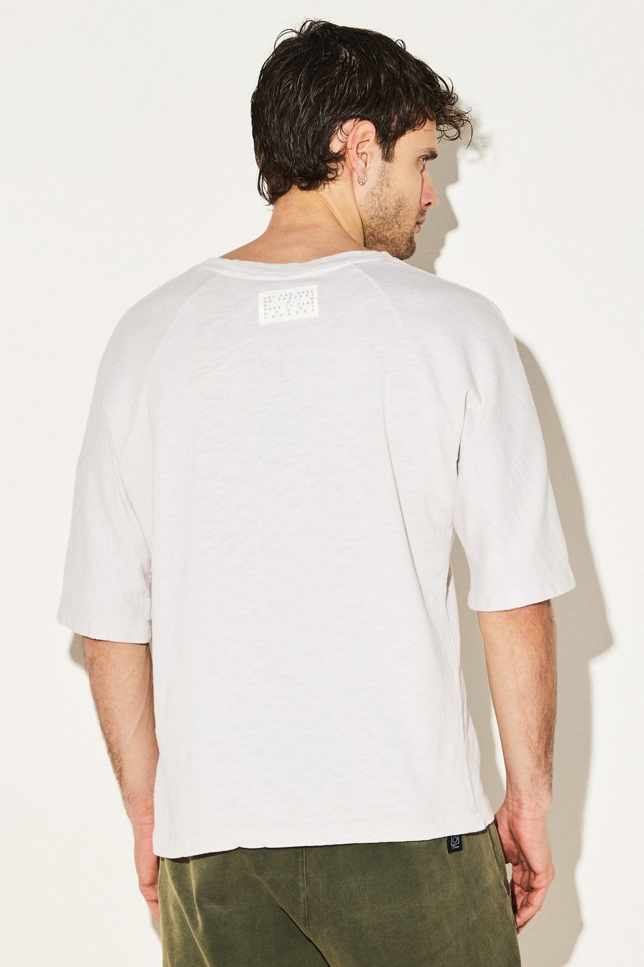 HEAVY SLUB OVERSIZE POCKET TEE