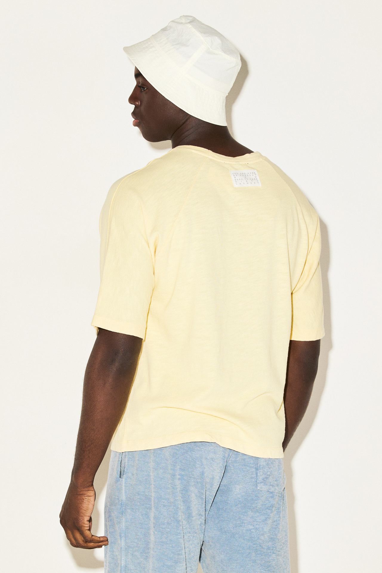 HEAVY SLUB OVERSIZE POCKET TEE