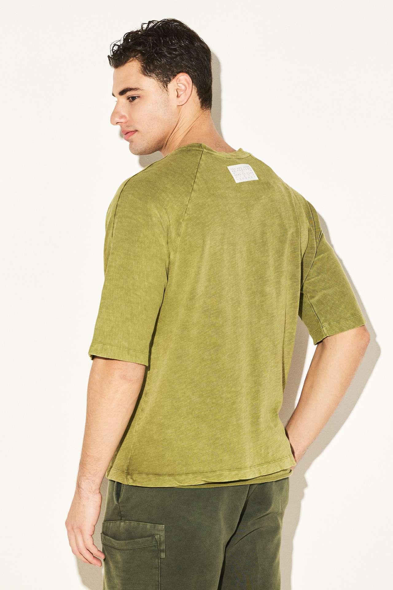 HEAVY SLUB OVERSIZE POCKET TEE