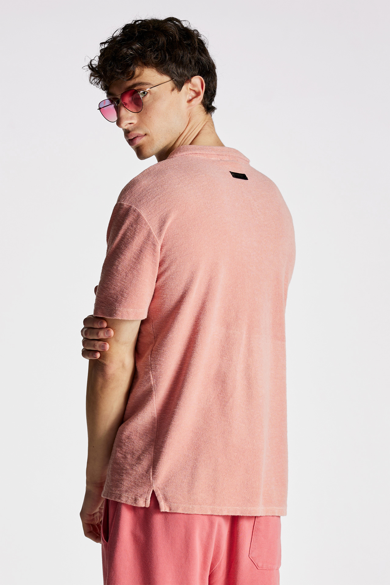 Terry Towel Regular Fit Polo Tee