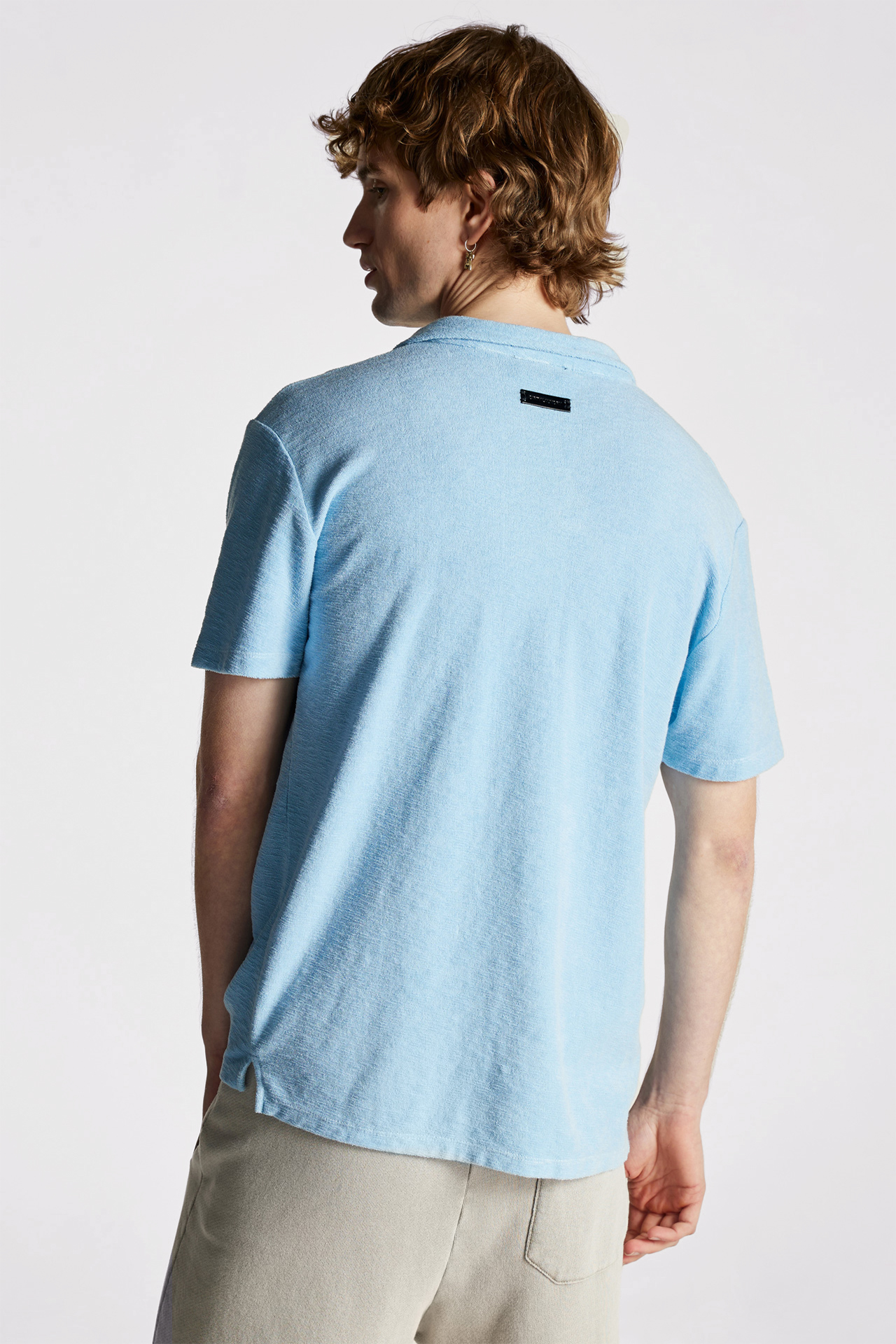 Terry Towel Regular Fit Polo Tee