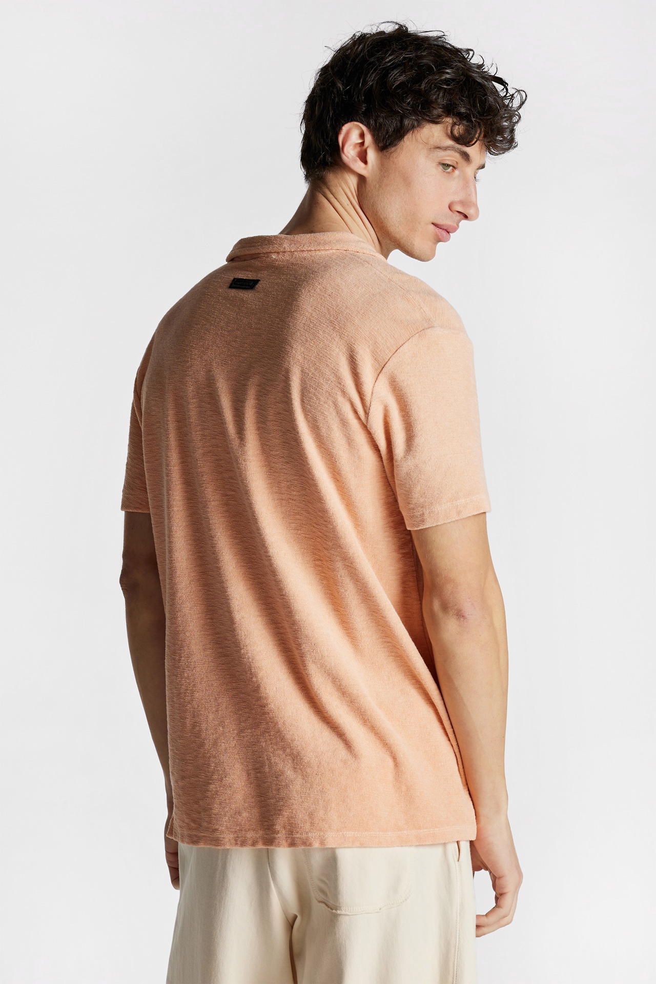 Terry Towel Regular Fit Polo Tee