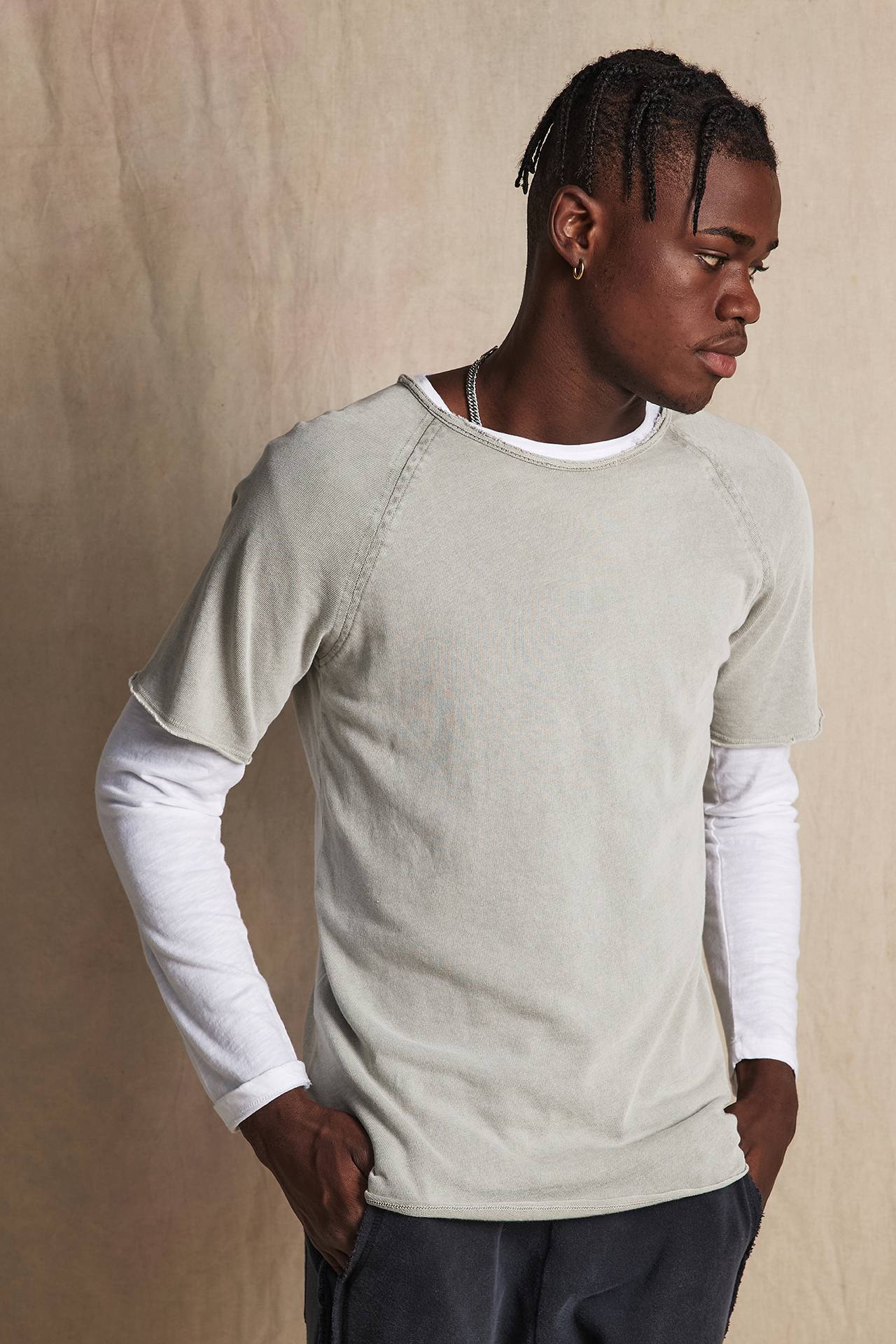 ACID RAGLAN HEAVY SLUB TEE