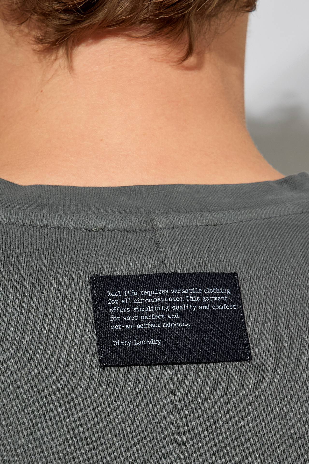 CARBON OVERSIZED TEE