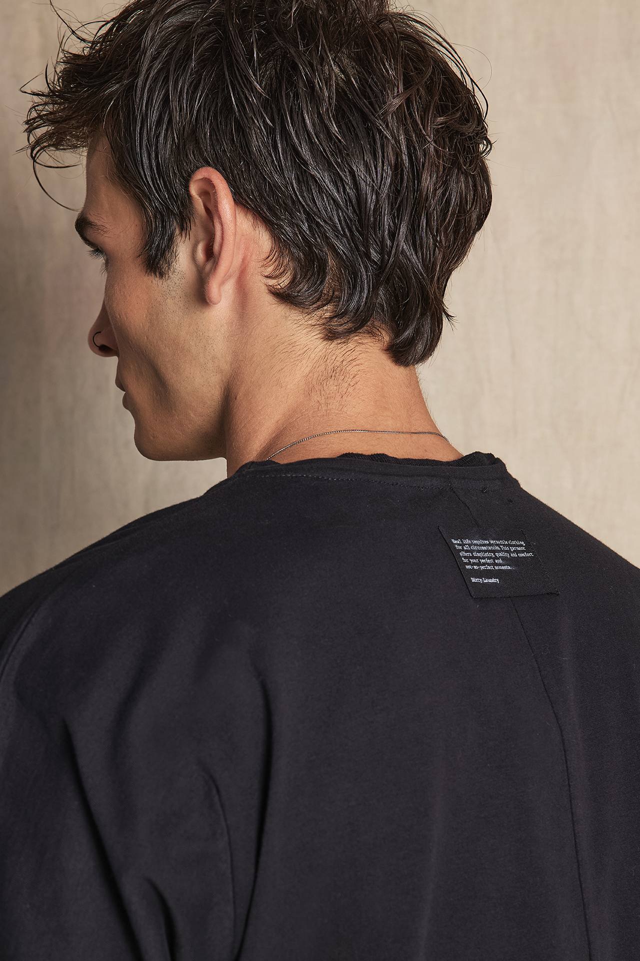 CARBON OVERSIZED TEE