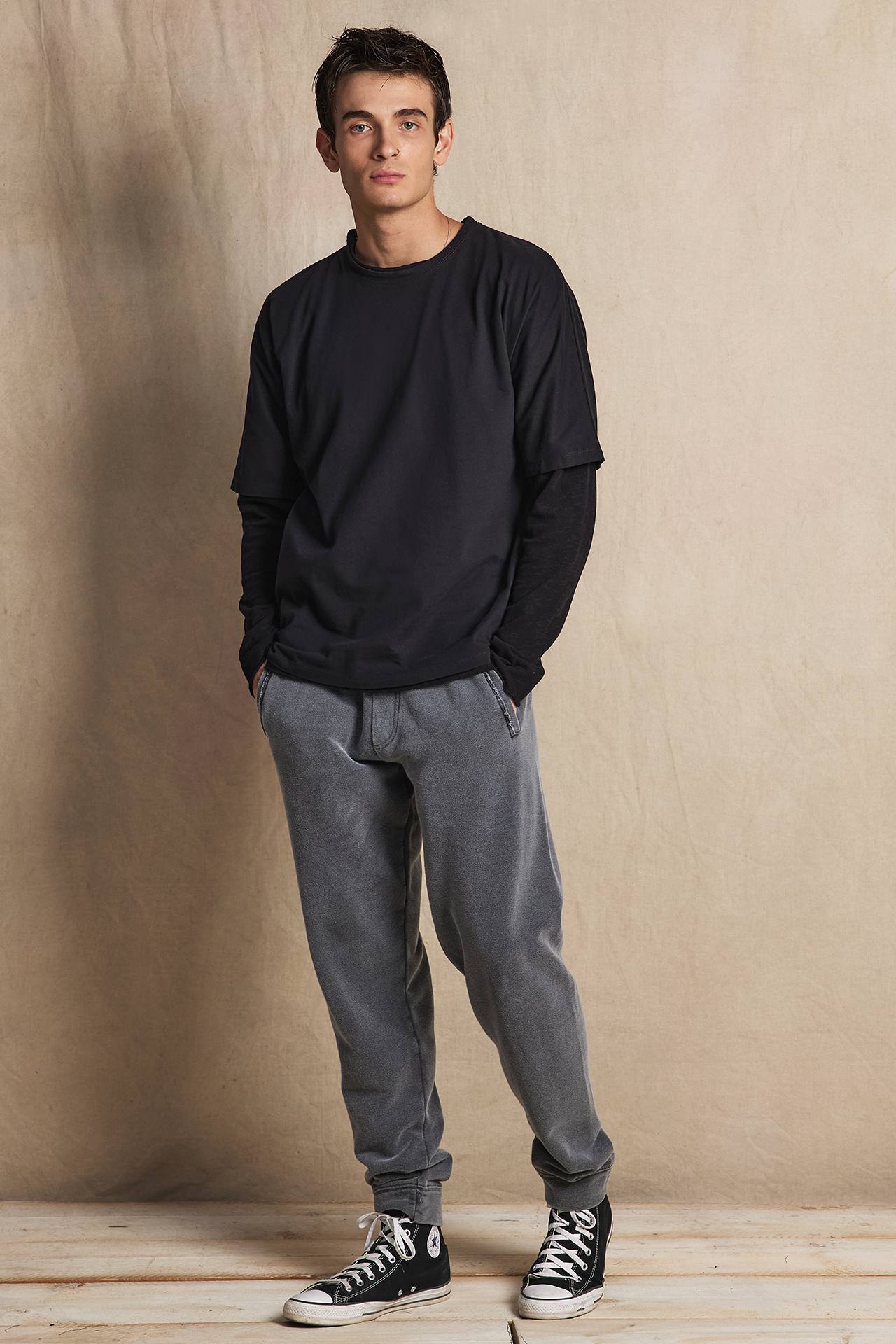 CARBON OVERSIZED TEE