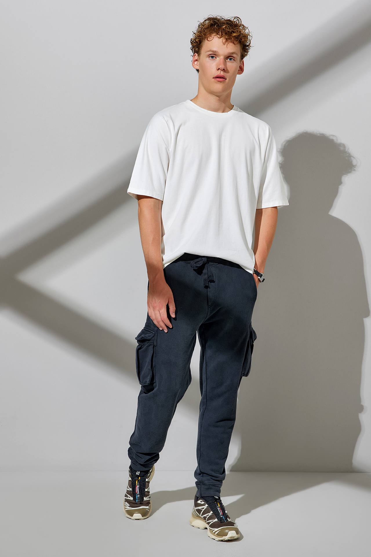 CARBON OVERSIZED TEE