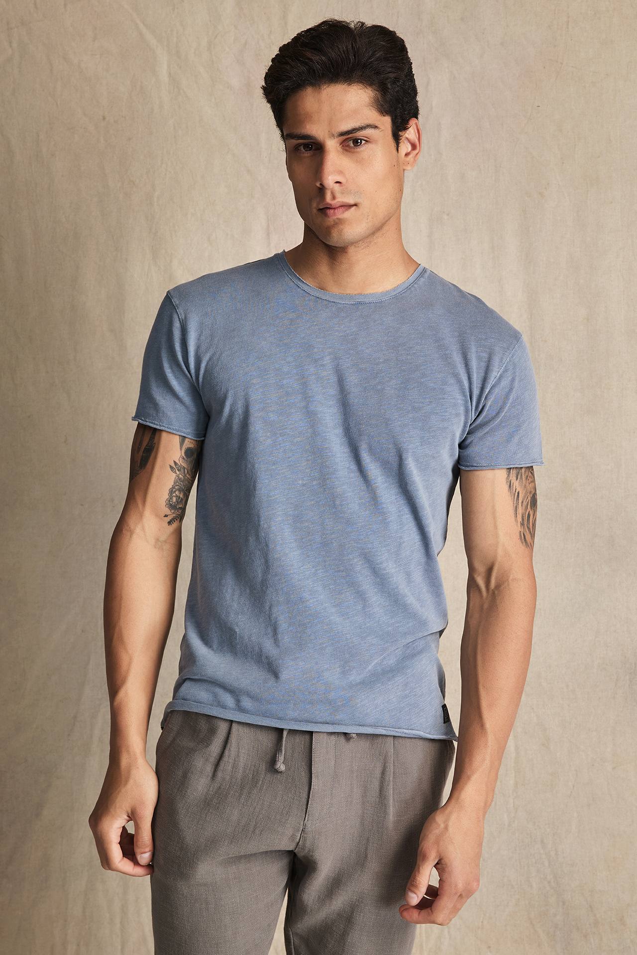 ACID HEAVY SLUB DROP SHOULDER TEE