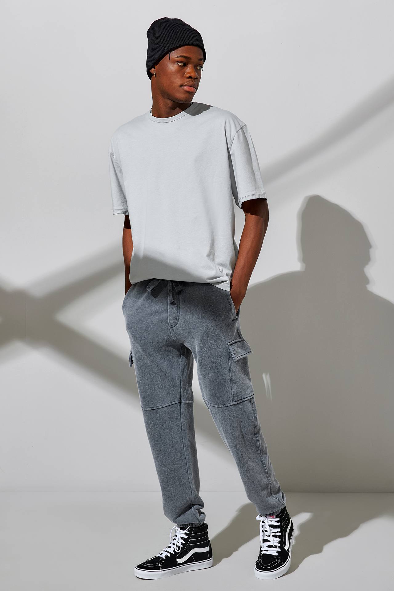 RELAXED RIB NECK TEE