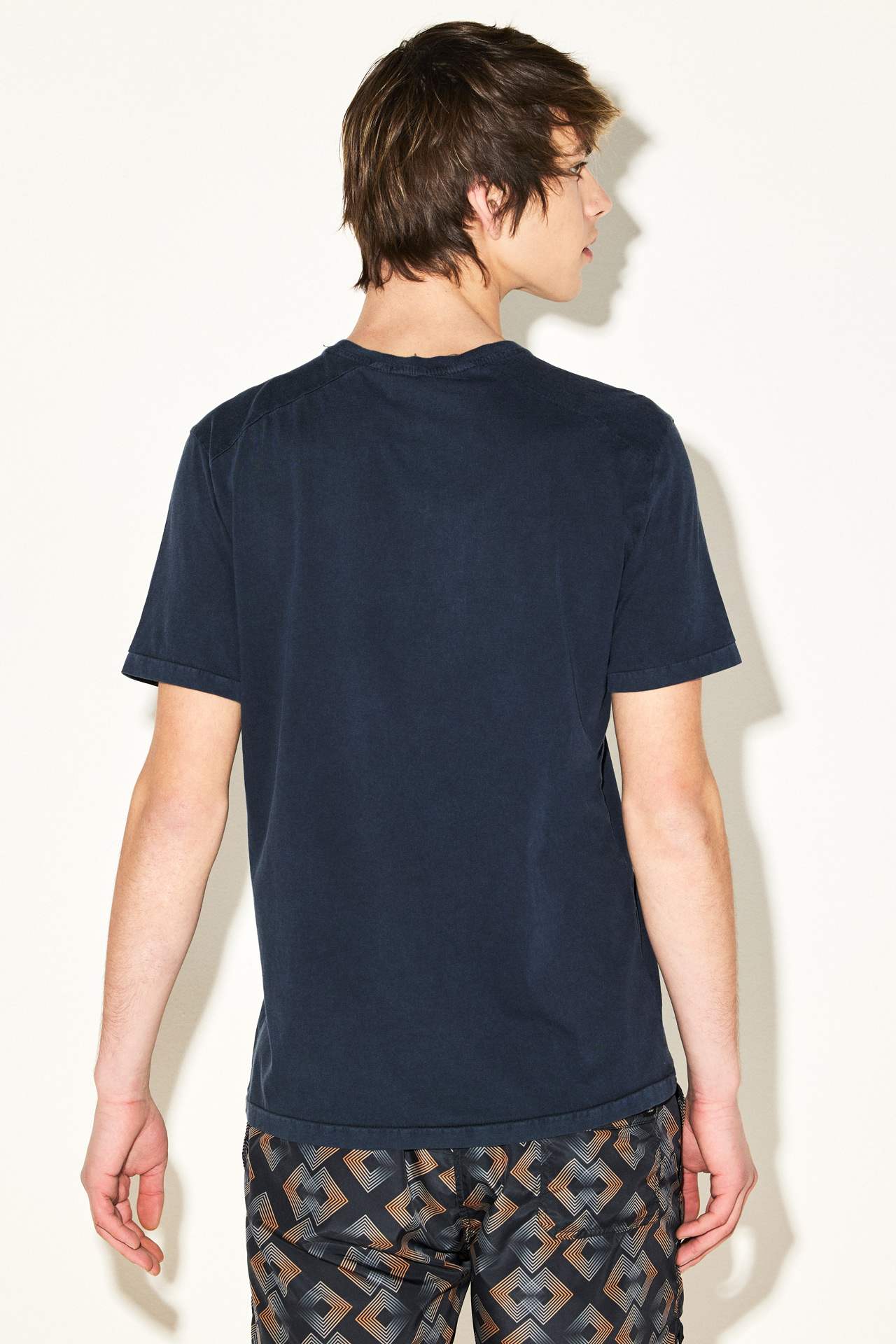 ACID RIB NECK T-SHIRT