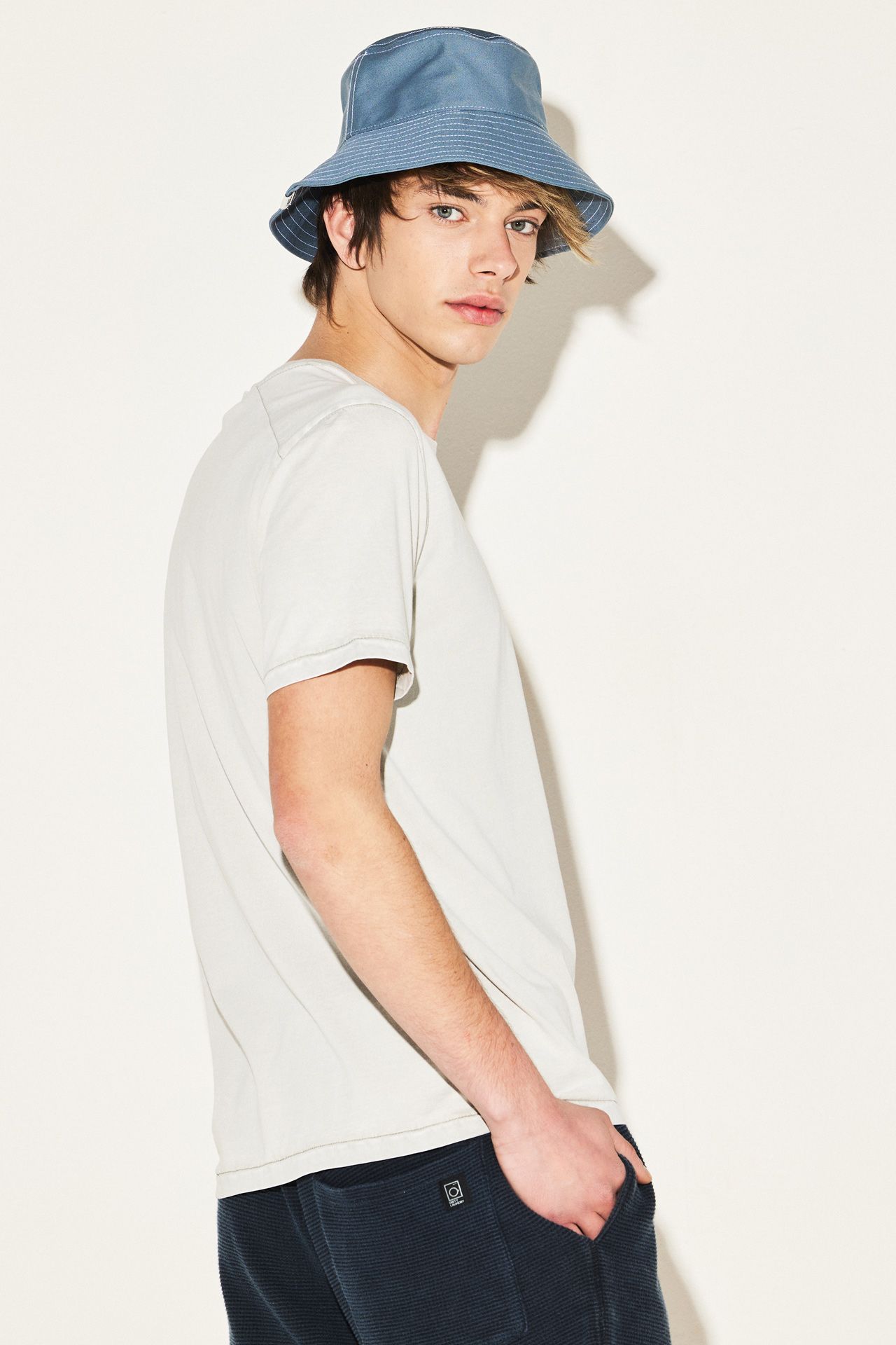 ACID RIB NECK T-SHIRT