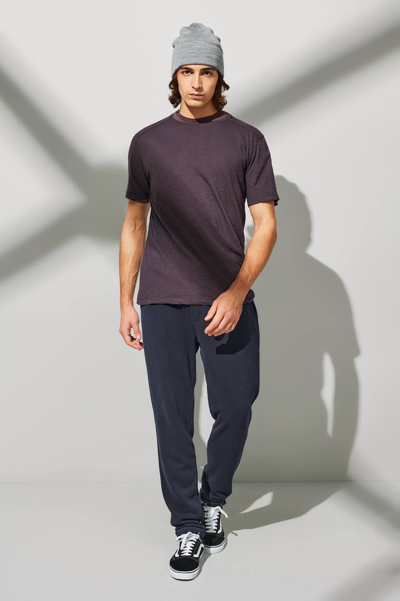 SLUB EDGING SHOULDER TEE