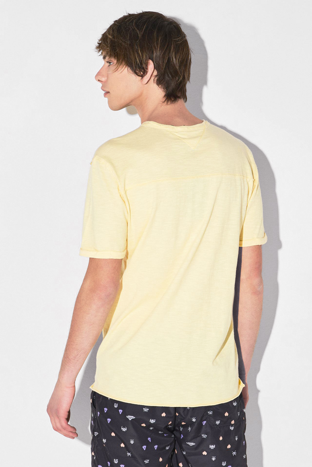 SLUB RAW SEAMS ACID TEE