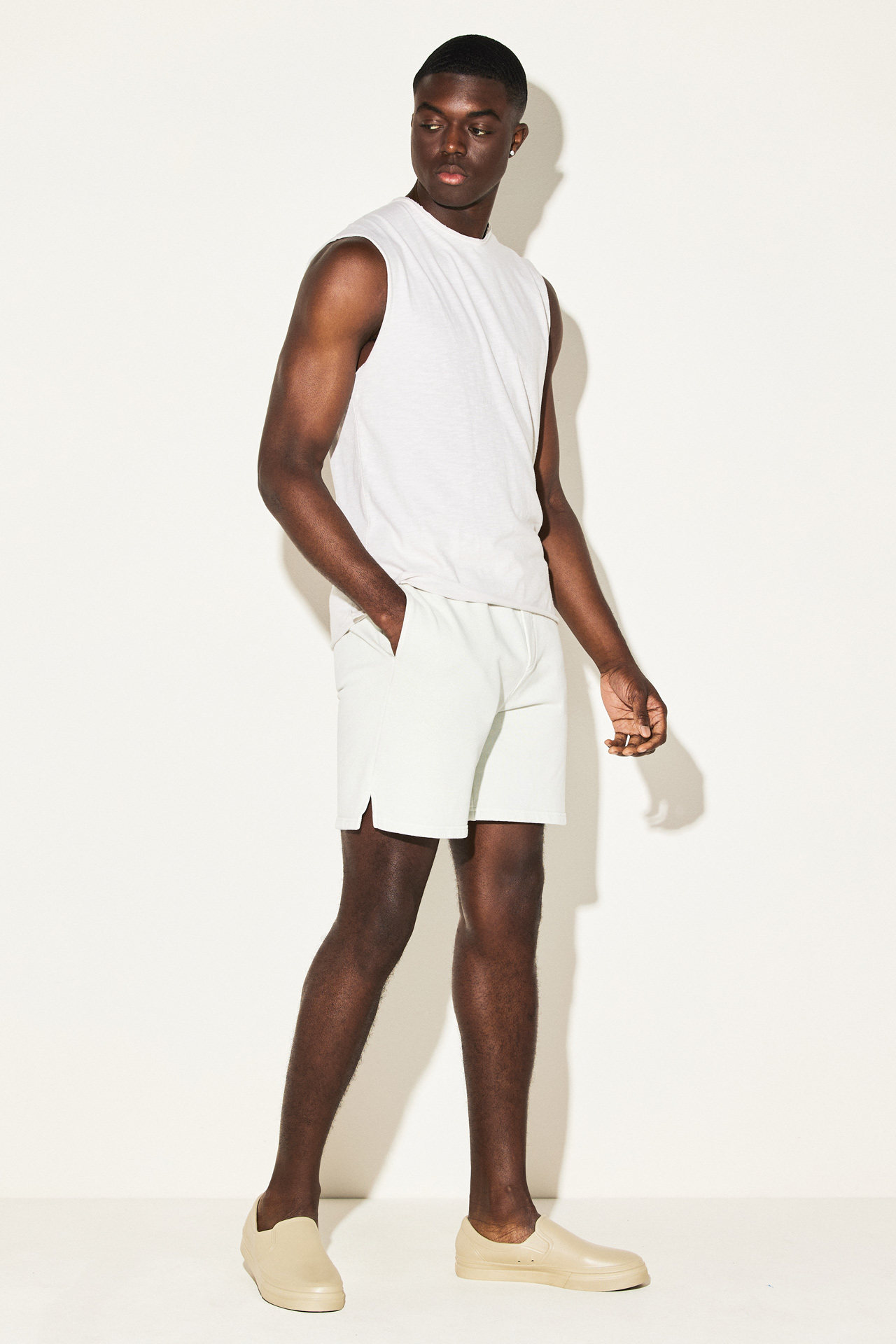 RAW CUT HEMS OVERSIZED TΑΝΚ