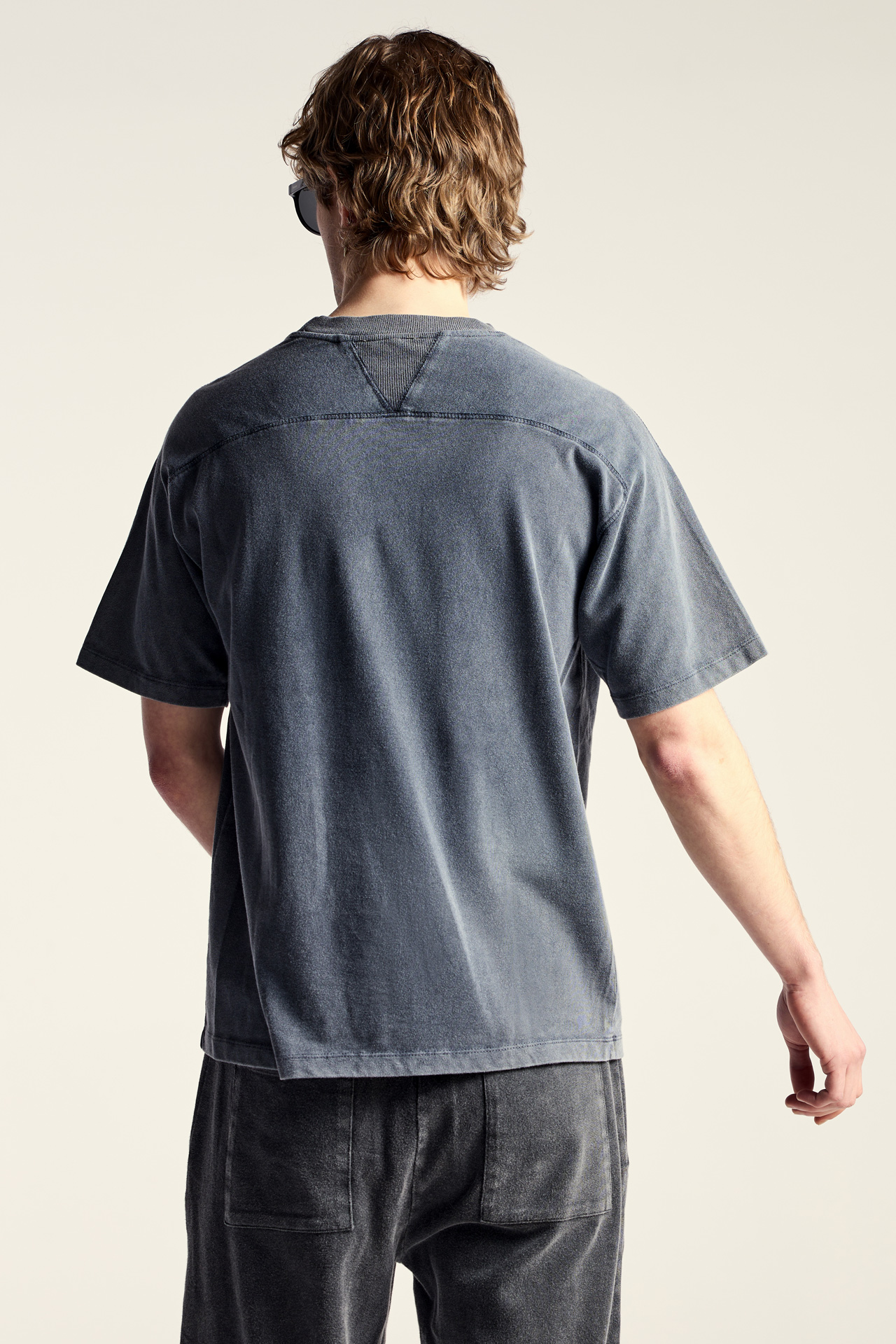 Stitch Detail Relaxed Fit Shortsleeve