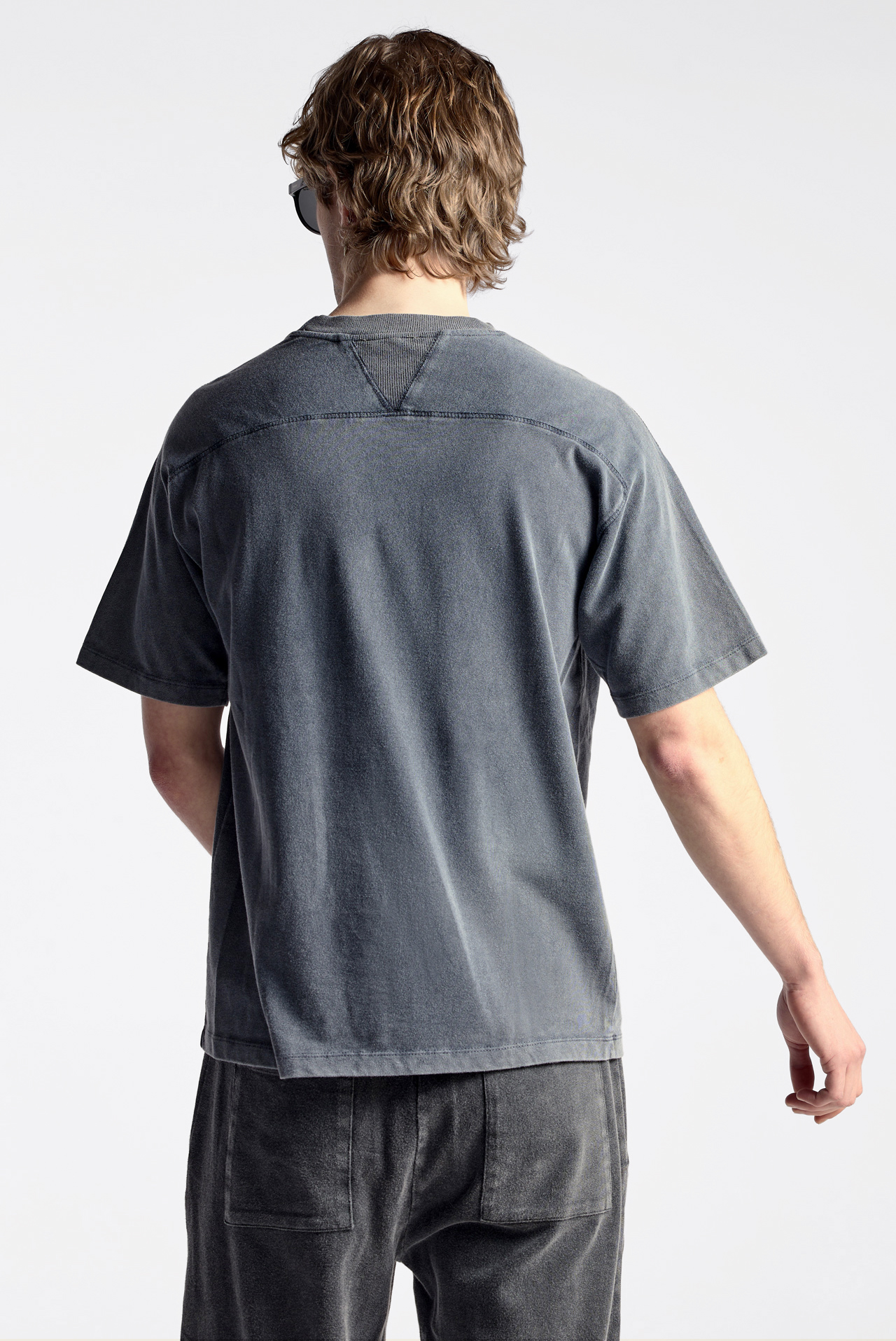 Stitch Detail Relaxed Fit Shortsleeve