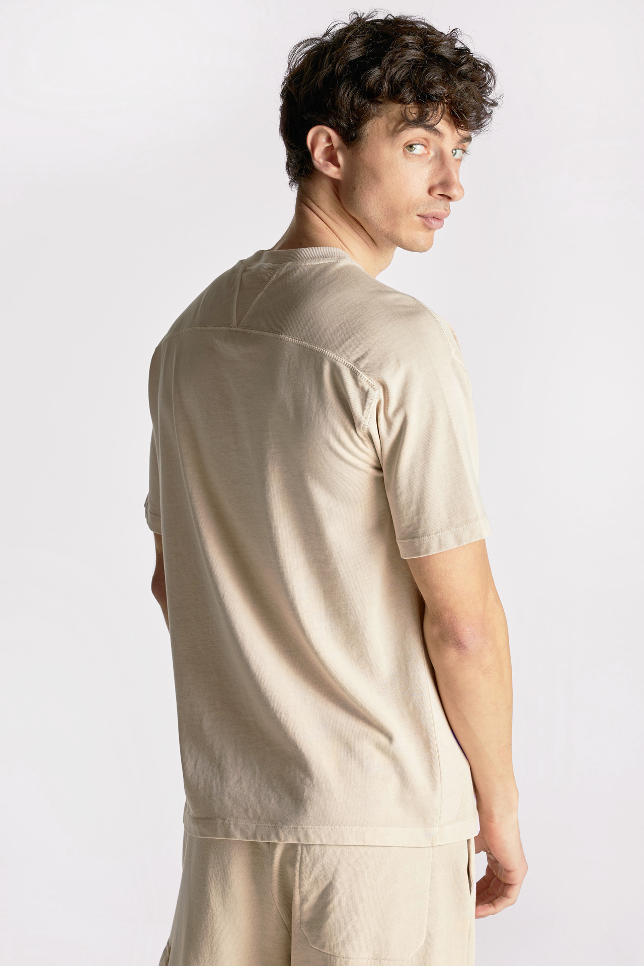 Stitch Detail Relaxed Fit Shortsleeve