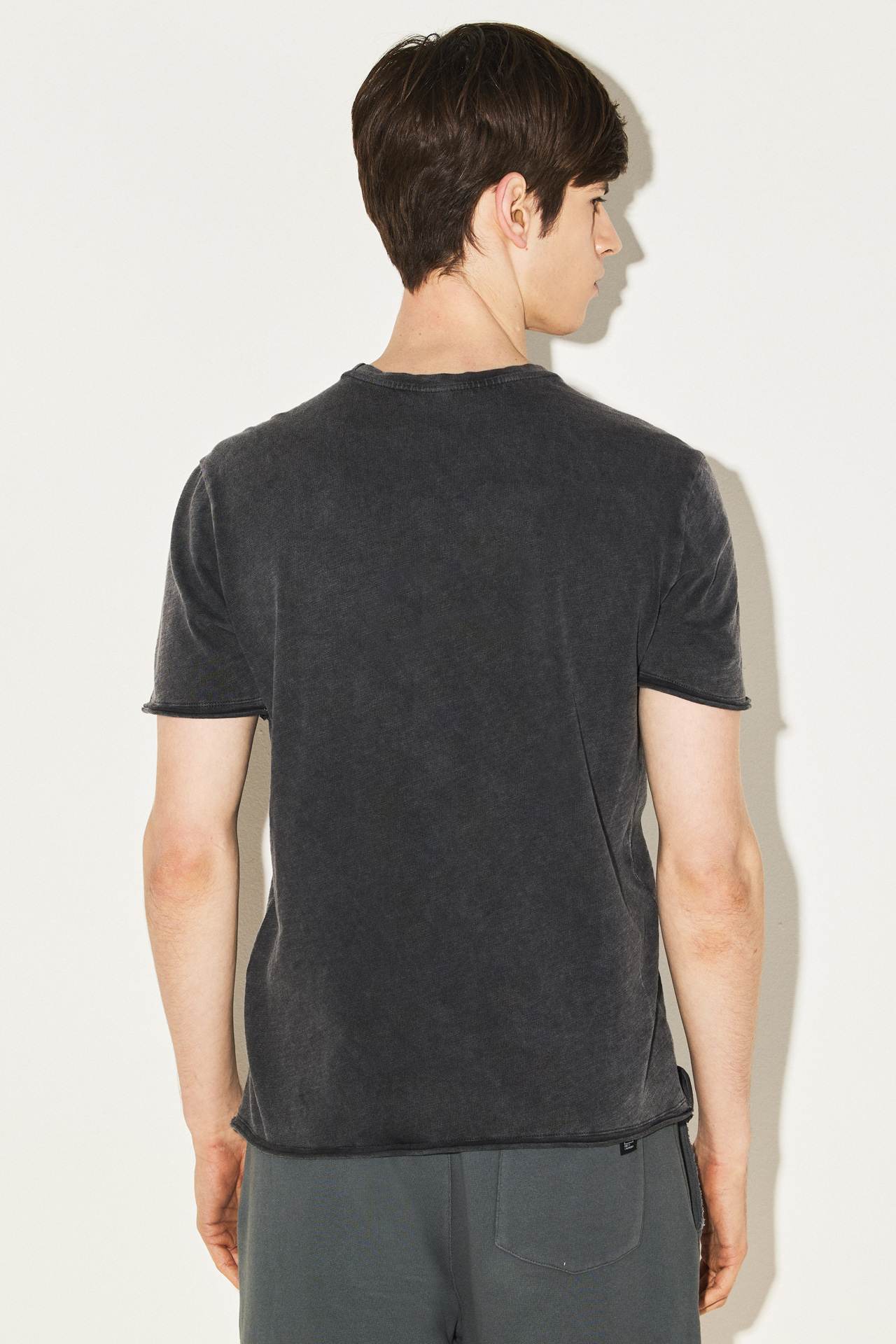 HEAVY SLUB RAW SEAMS TEE