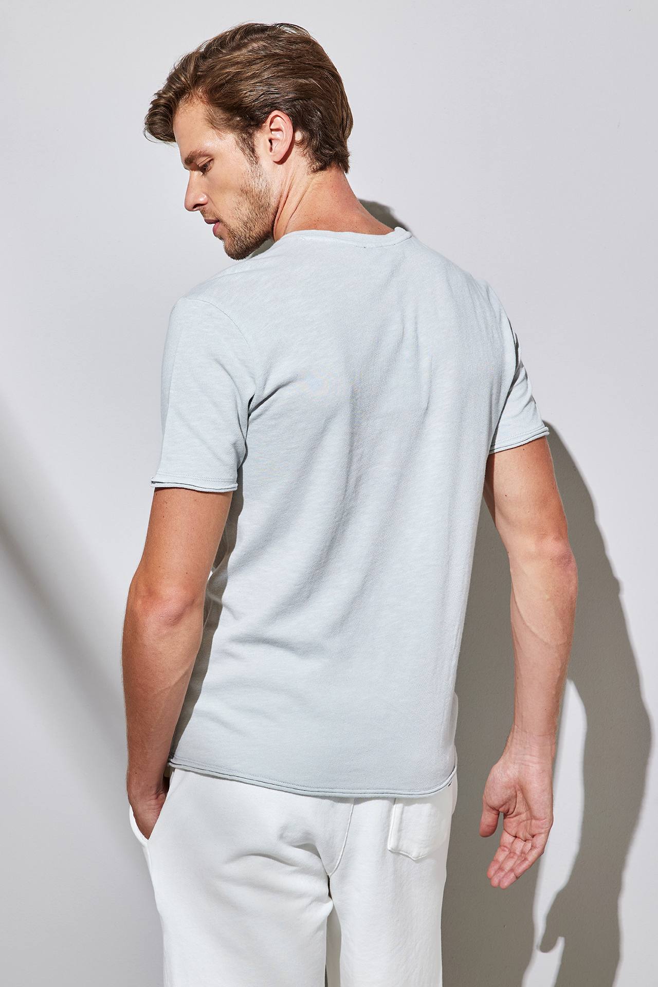 HEAVY SLUB RAW SEAMS TEE