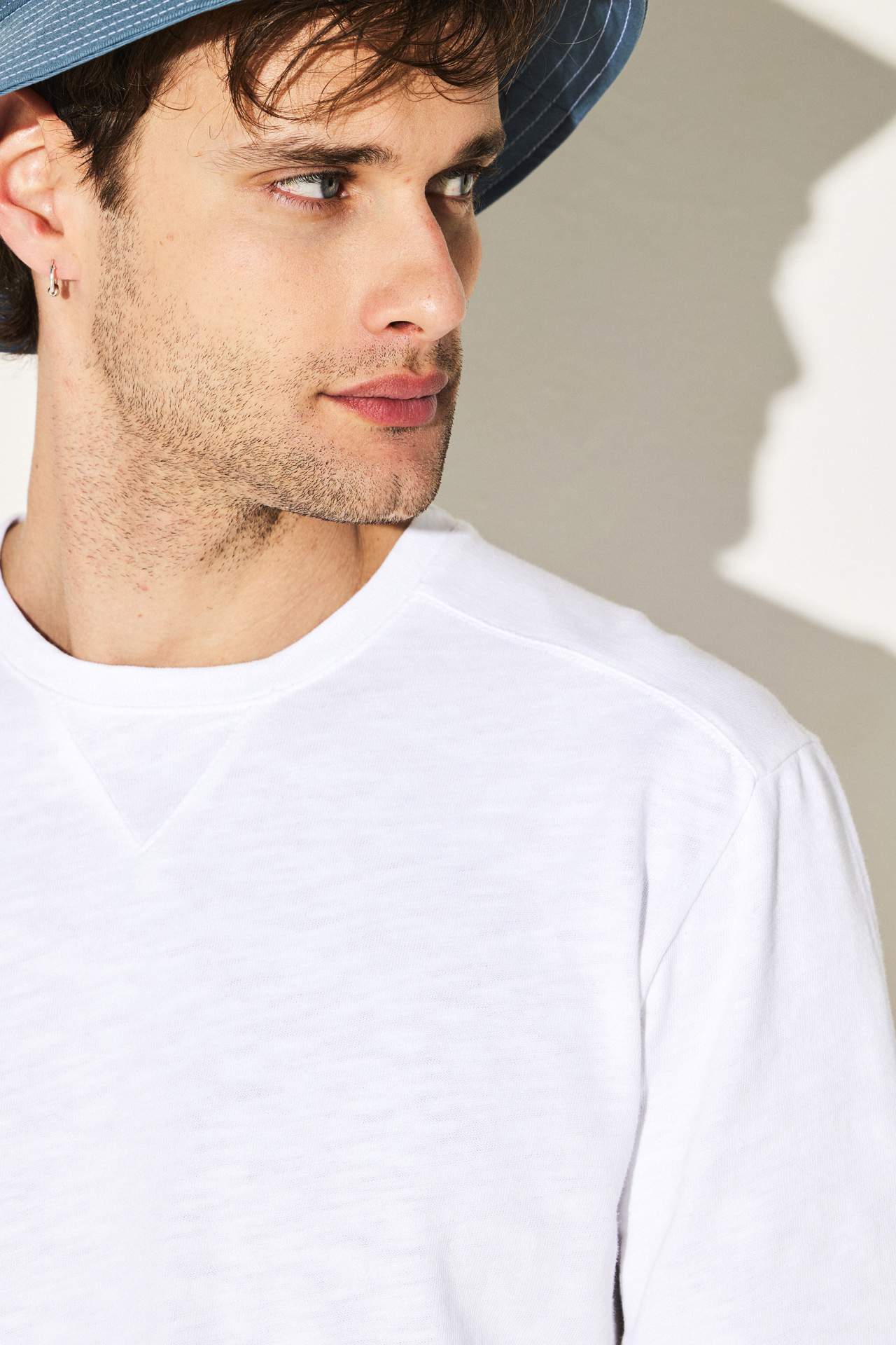 HEAVY SLUB RAW SEAMS TEE