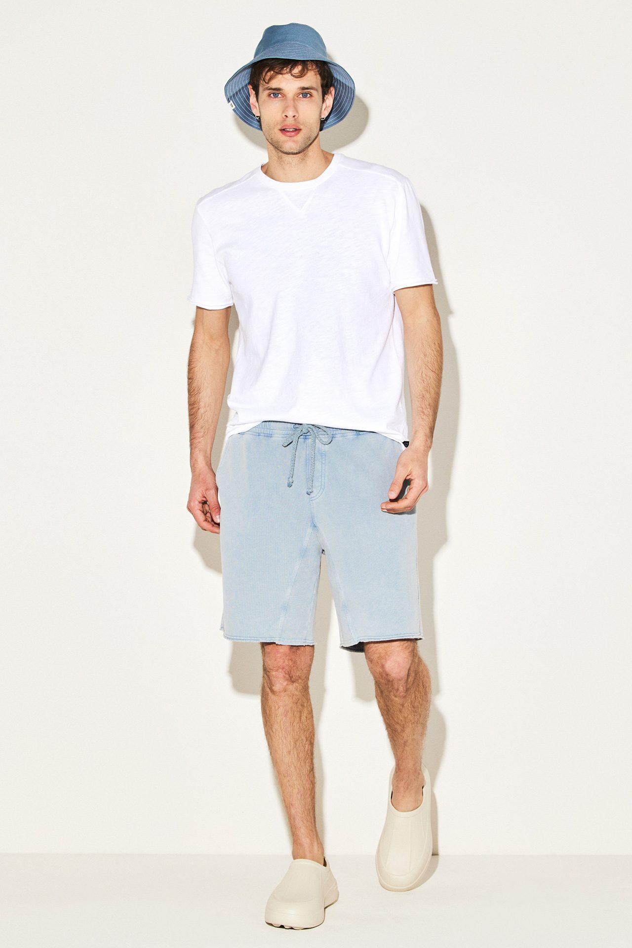 HEAVY SLUB RAW SEAMS TEE