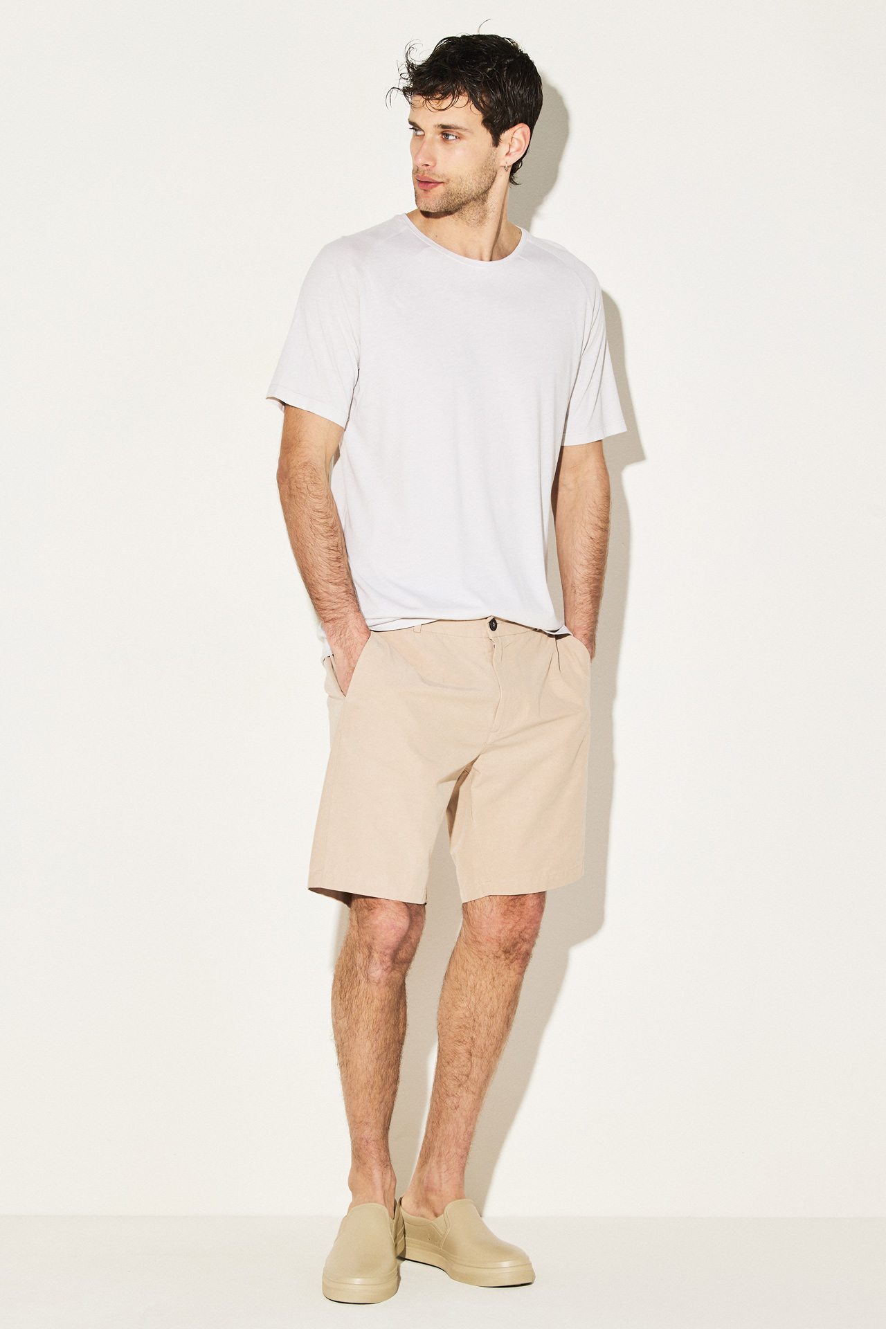 ORGANIC MODAL RAGLAN SEAM TEE