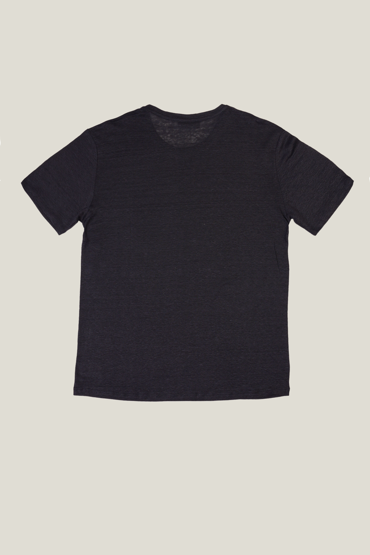 PURE LINEN OPEN STICHES TEE