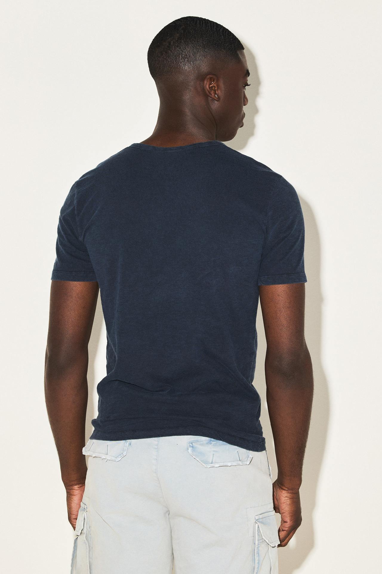 FRONT PLACKET SLUB TEE