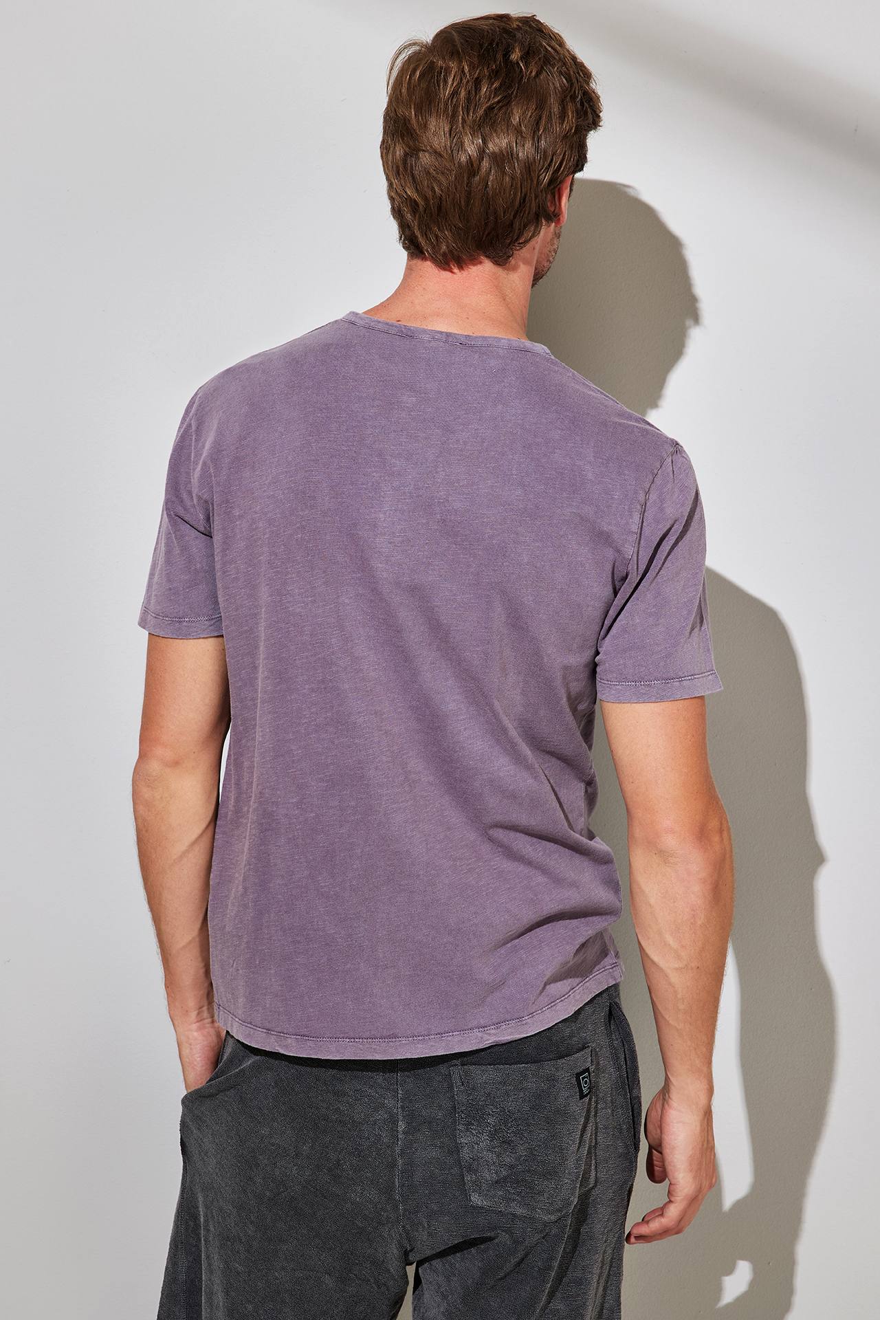 FRONT PLACKET SLUB TEE