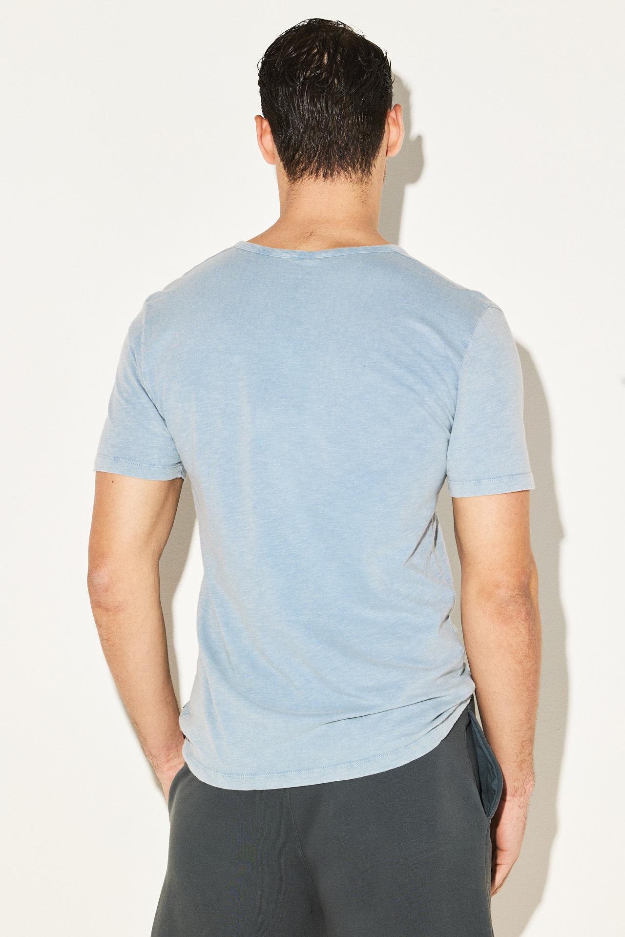 FRONT PLACKET SLUB TEE