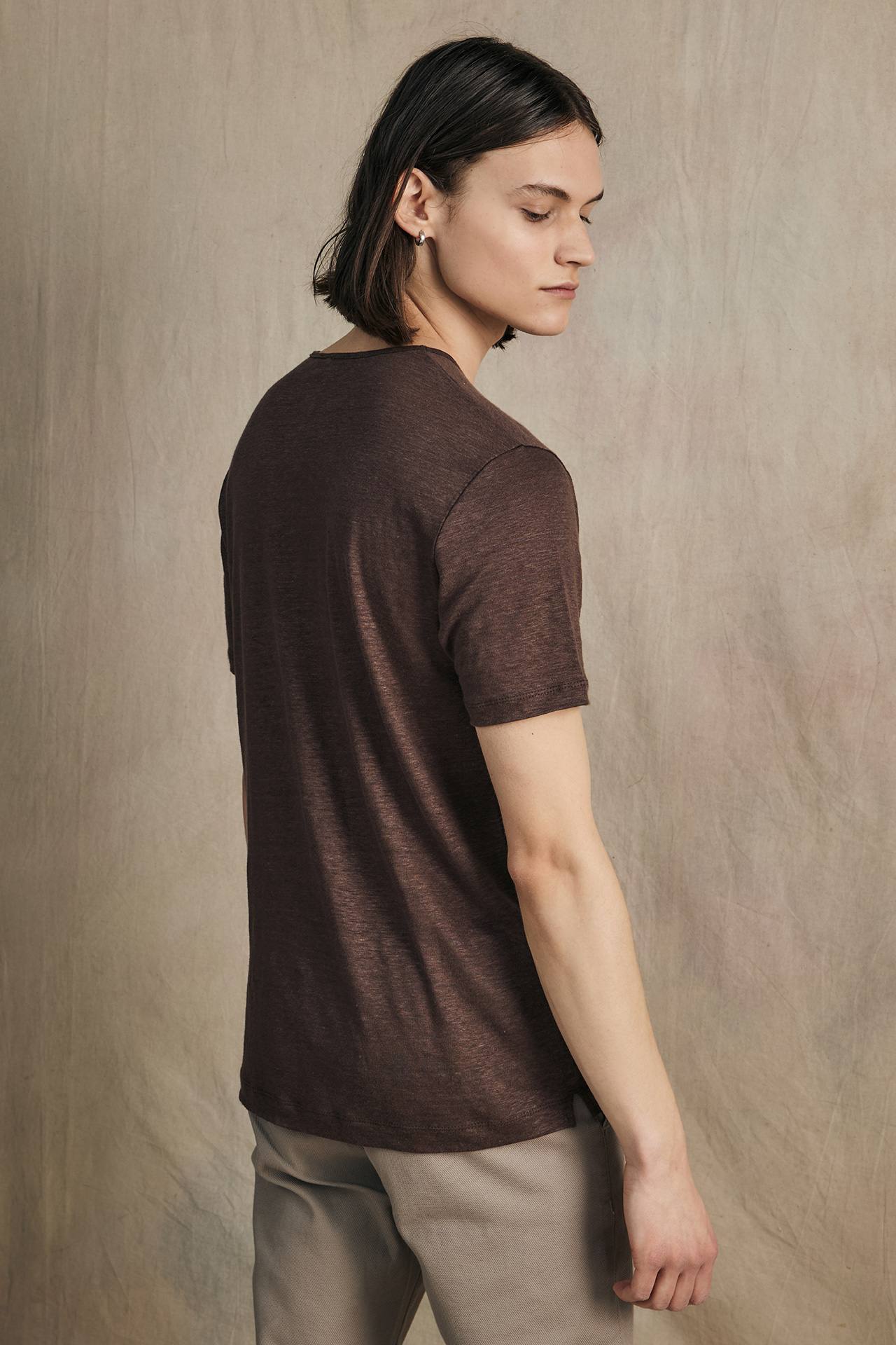 PURE LINEN REGULAR TEE