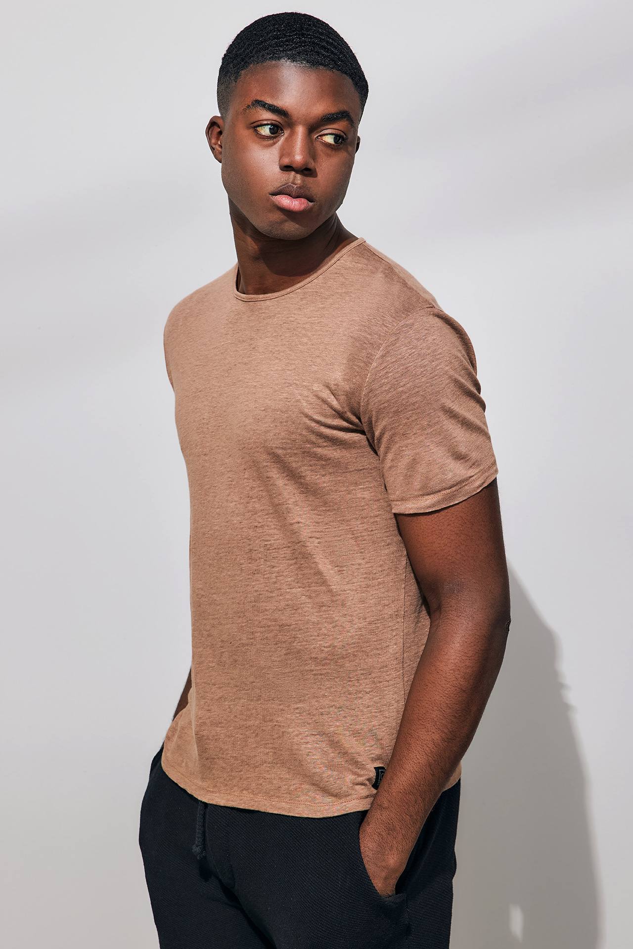 PURE LINEN REGULAR TEE