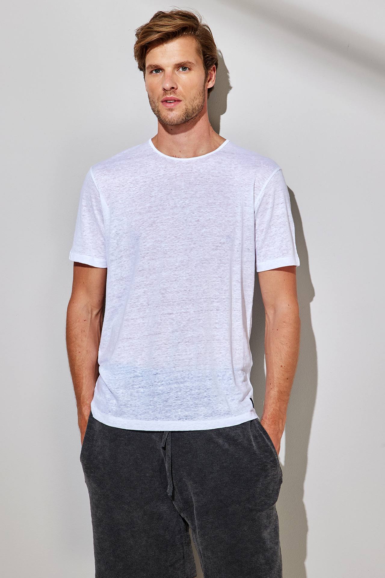 PURE LINEN REGULAR TEE