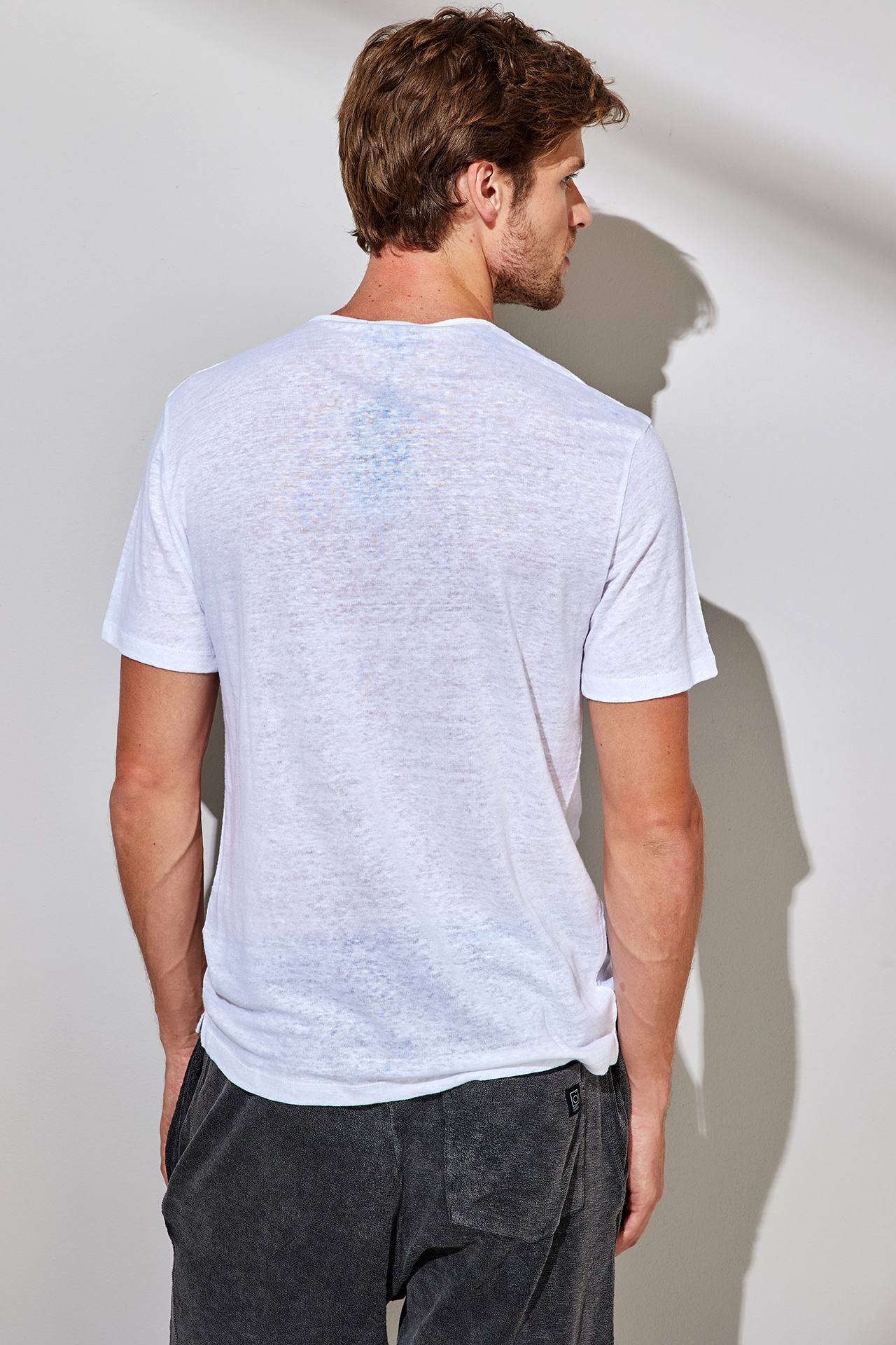 PURE LINEN REGULAR TEE