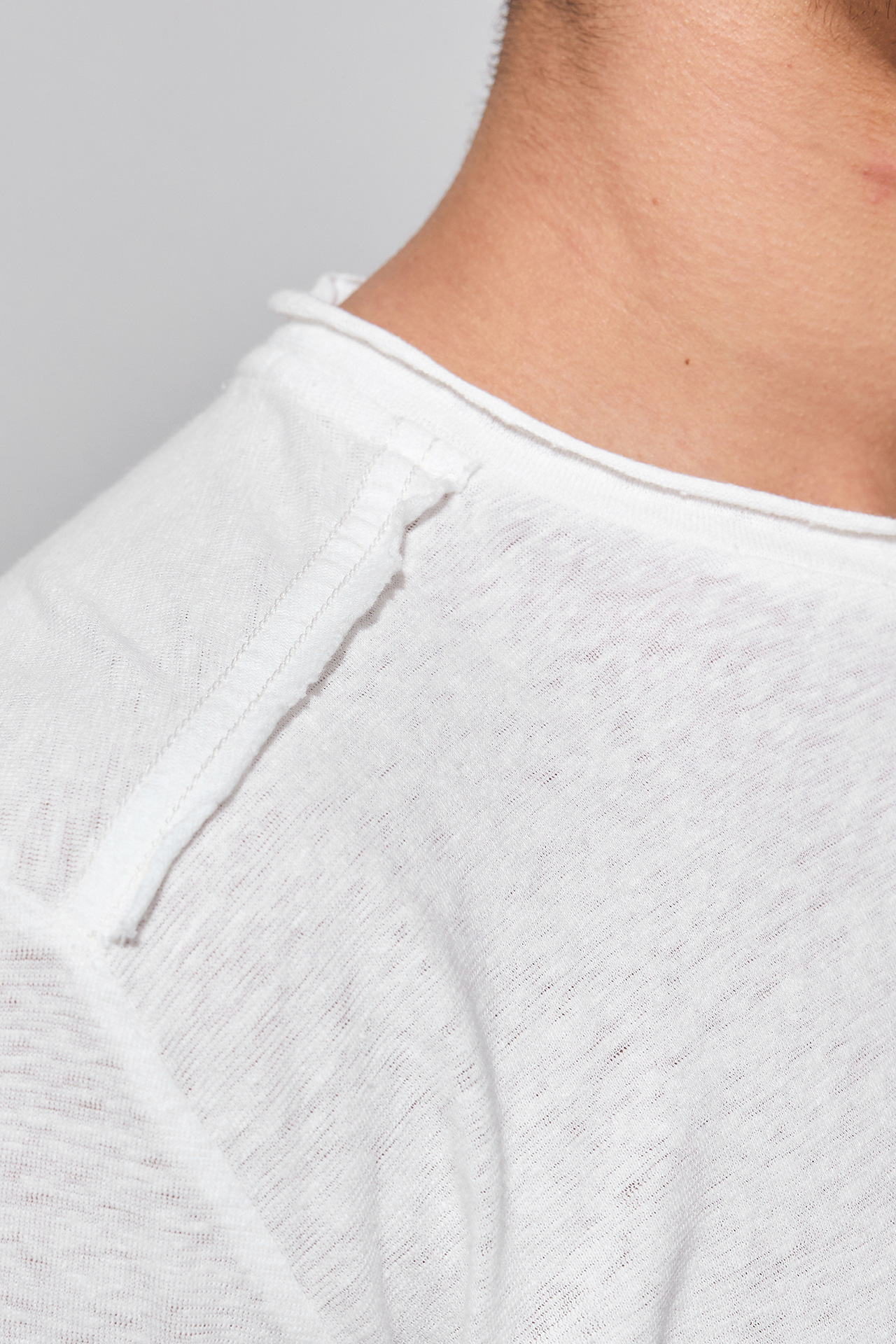 RELAXED LINEN T-SHIRT