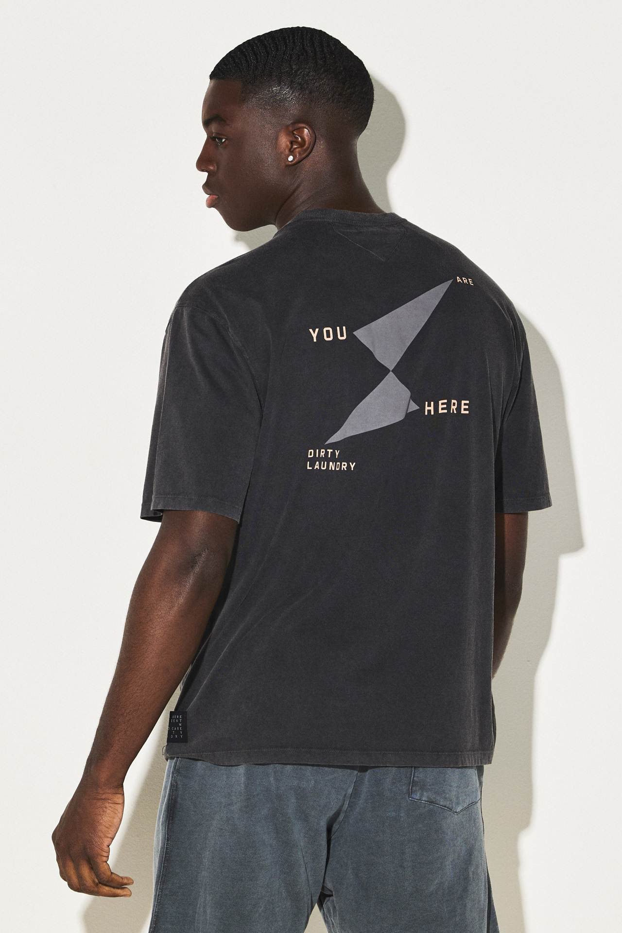 YOU ARE HERE OVERSIZED T-SHIRT