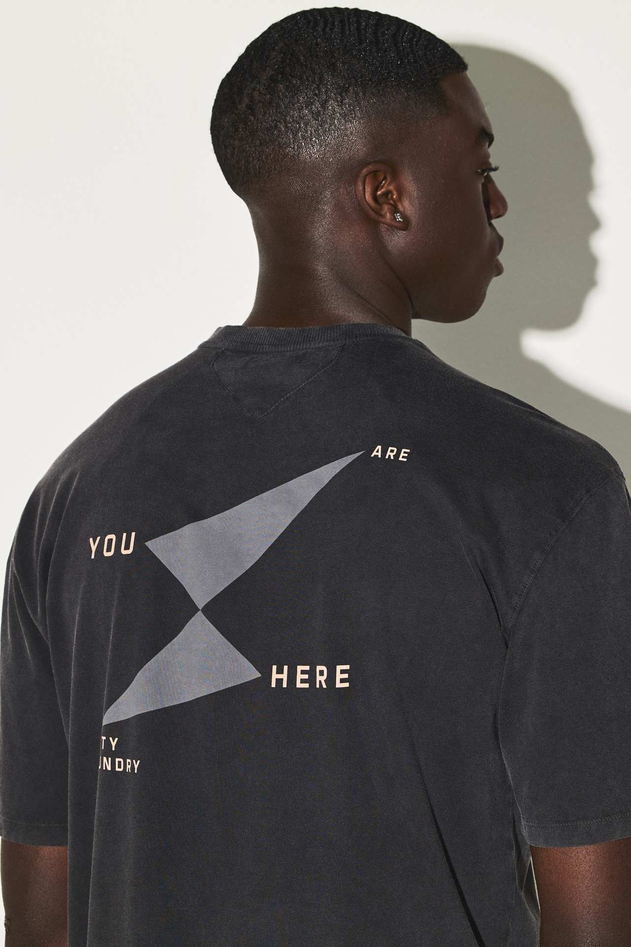 YOU ARE HERE OVERSIZED T-SHIRT