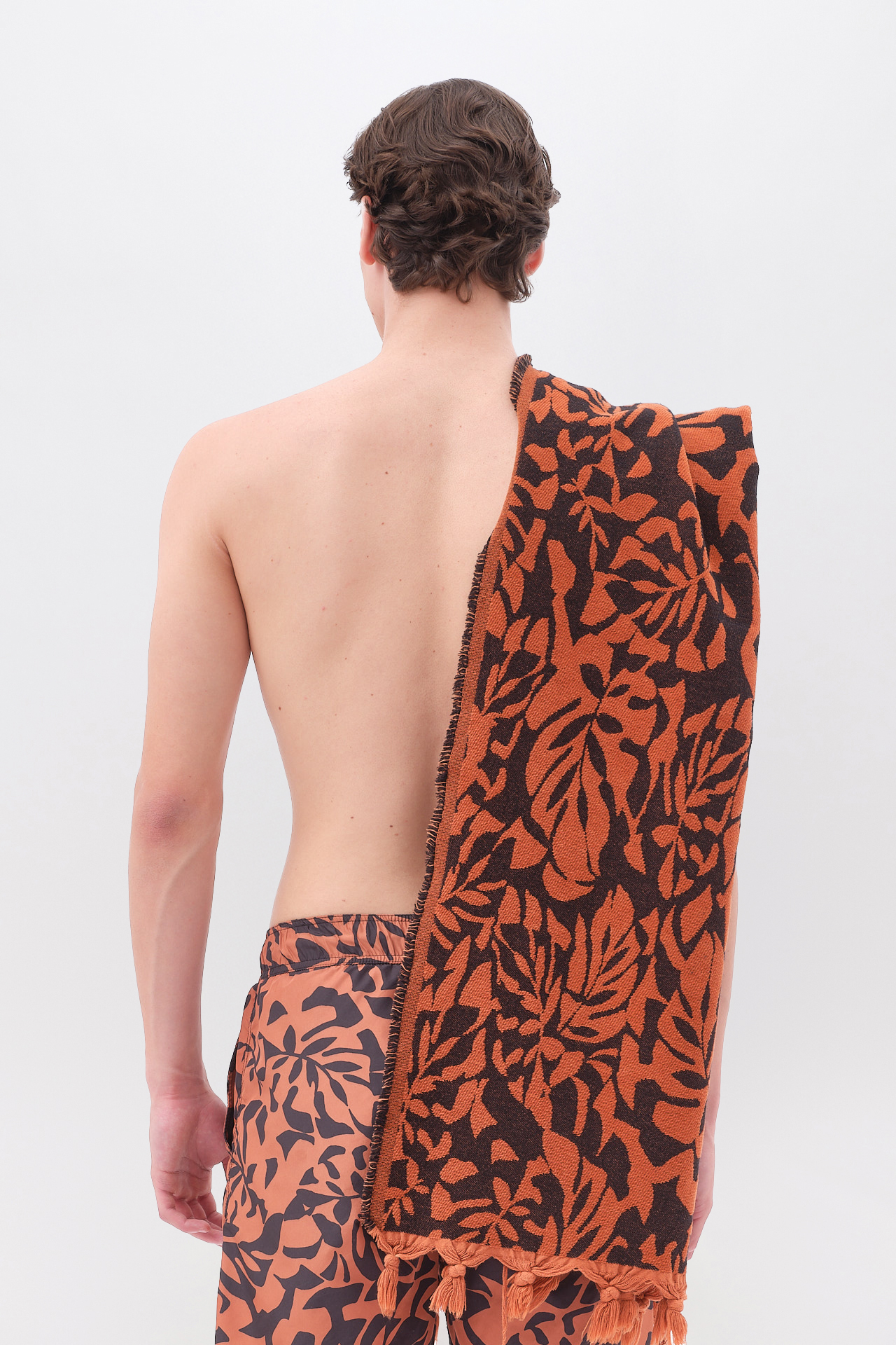 TROPICAL JAQUARD BEACH TOWEL