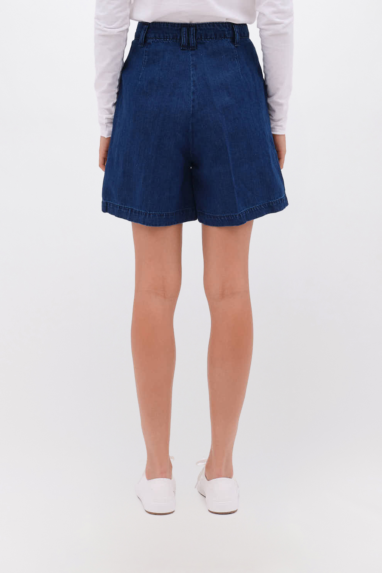 DOUBLE PLEATED RELAXED BERMUDA